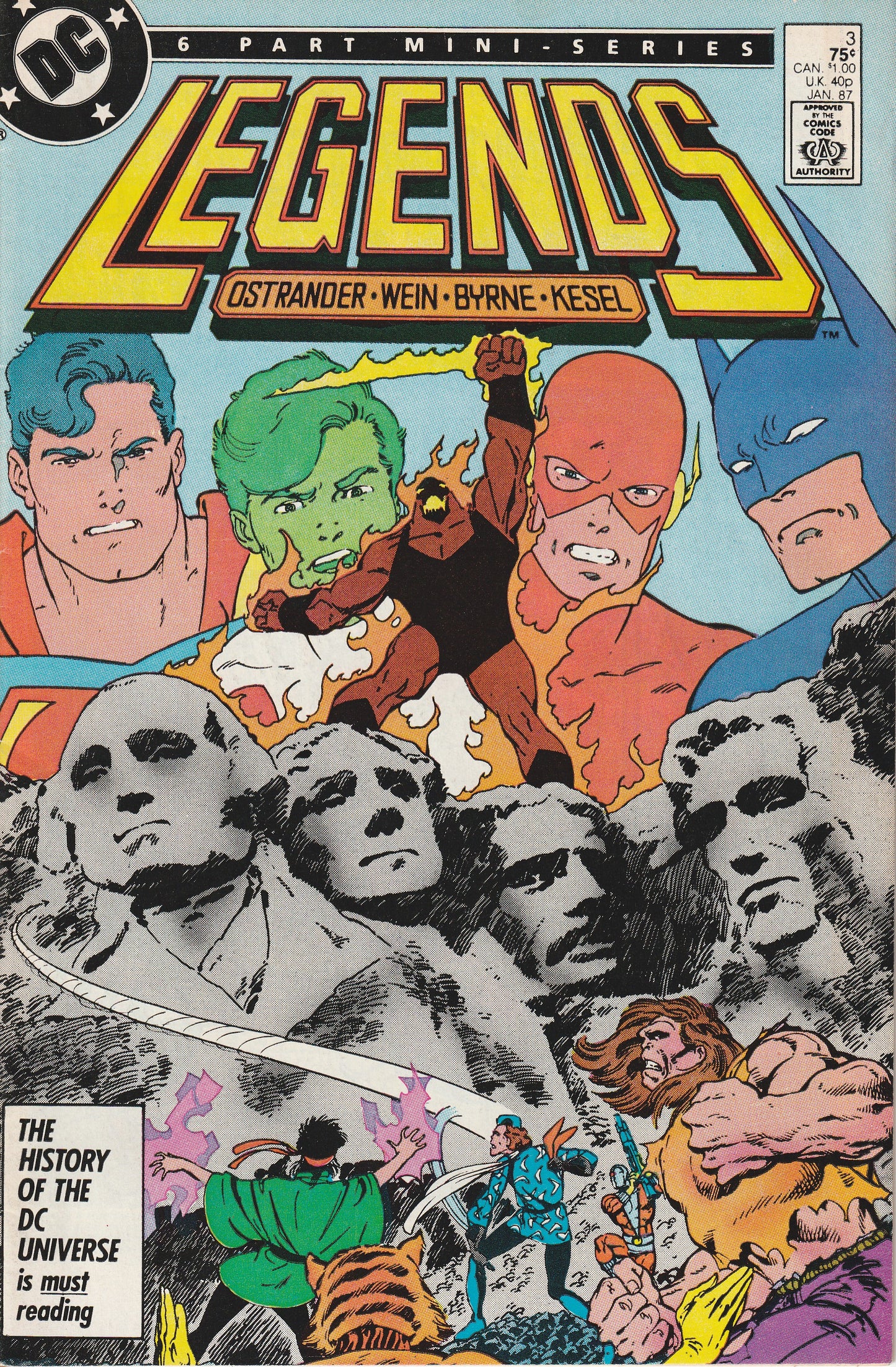 LEGENDS #3 * 1ST APPEARANCE OF THE NEW SUICIDE SQUAD