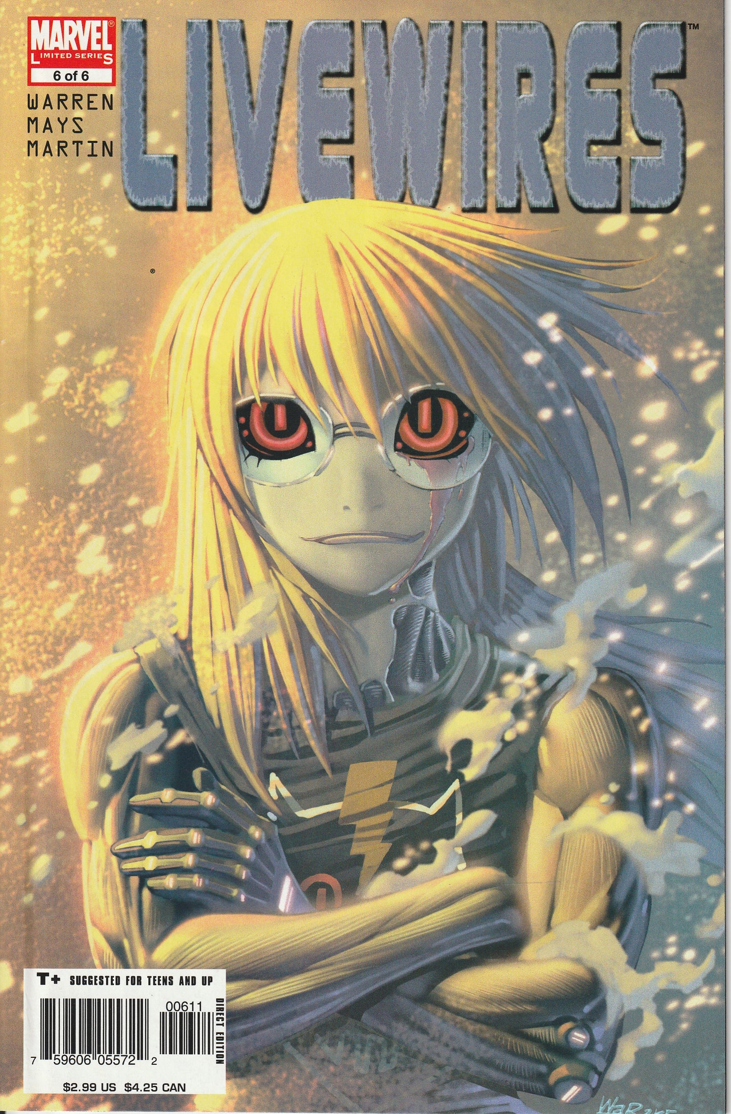 LIVEWIRES 1-6 * COMPLETE SET