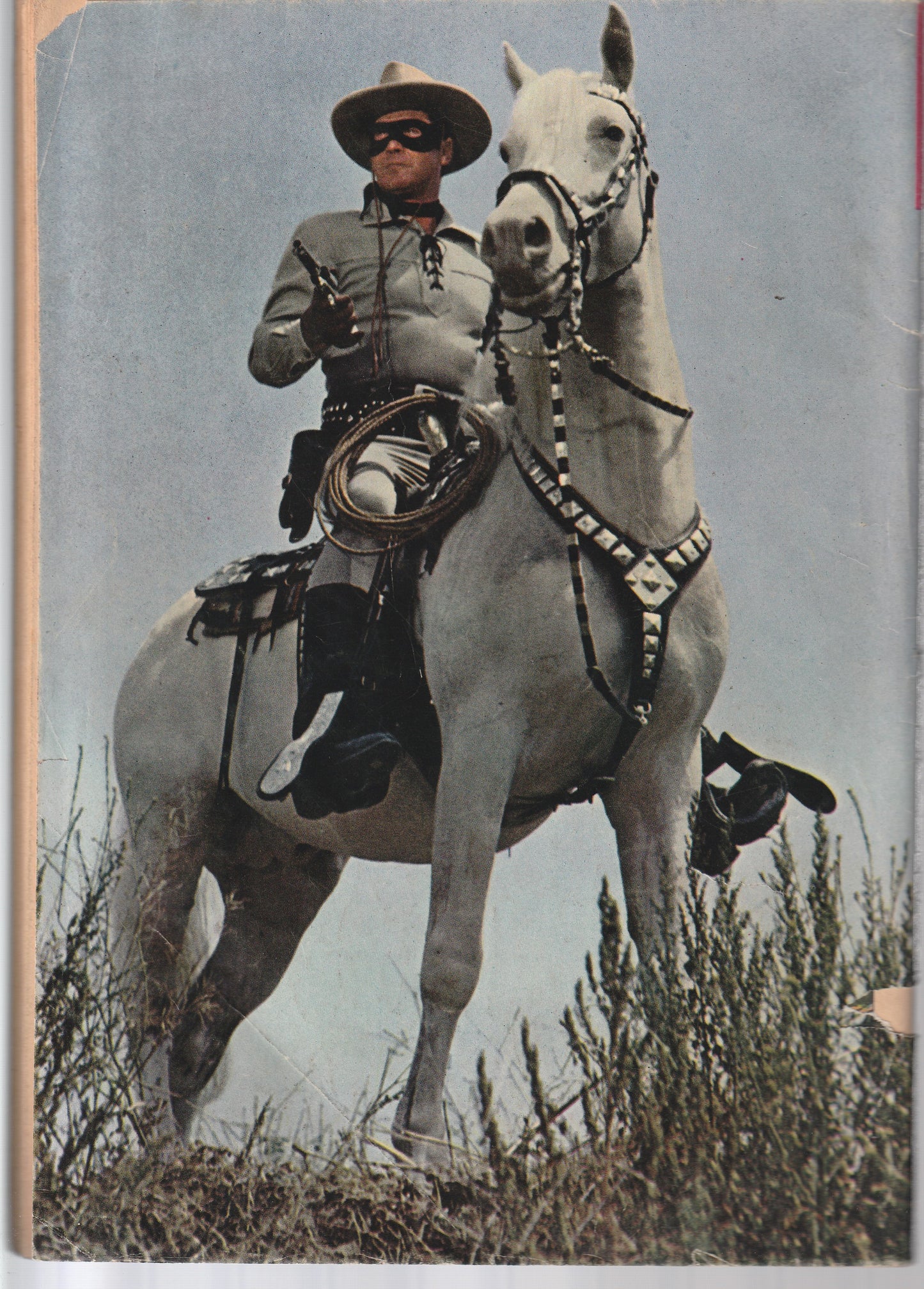 THE LONE RANGER GOLDEN WEST #1 - GOLD KEY - OCT 1966 (3.5-4.0)