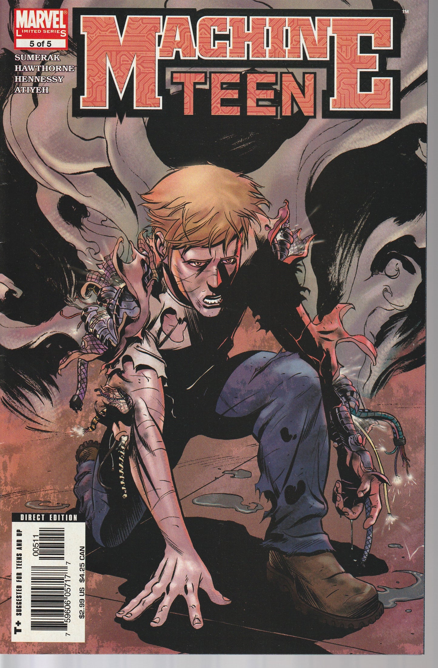 MACHINE TEEN 1-5 * COMPLETE SET