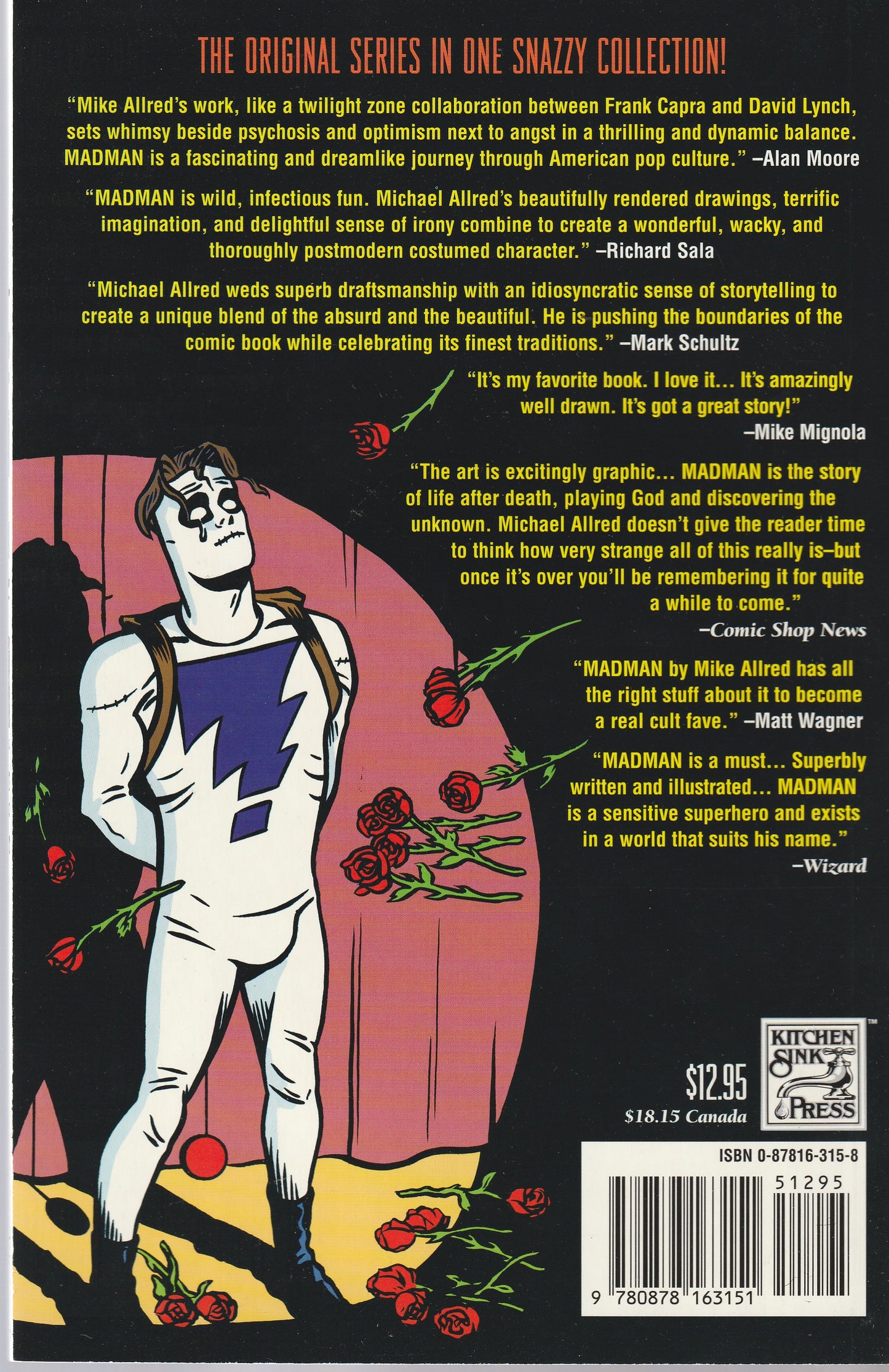 MADMAN : THE ODDITY ODYSSEY TPB - KITCHEN SINK PRESS - 1995