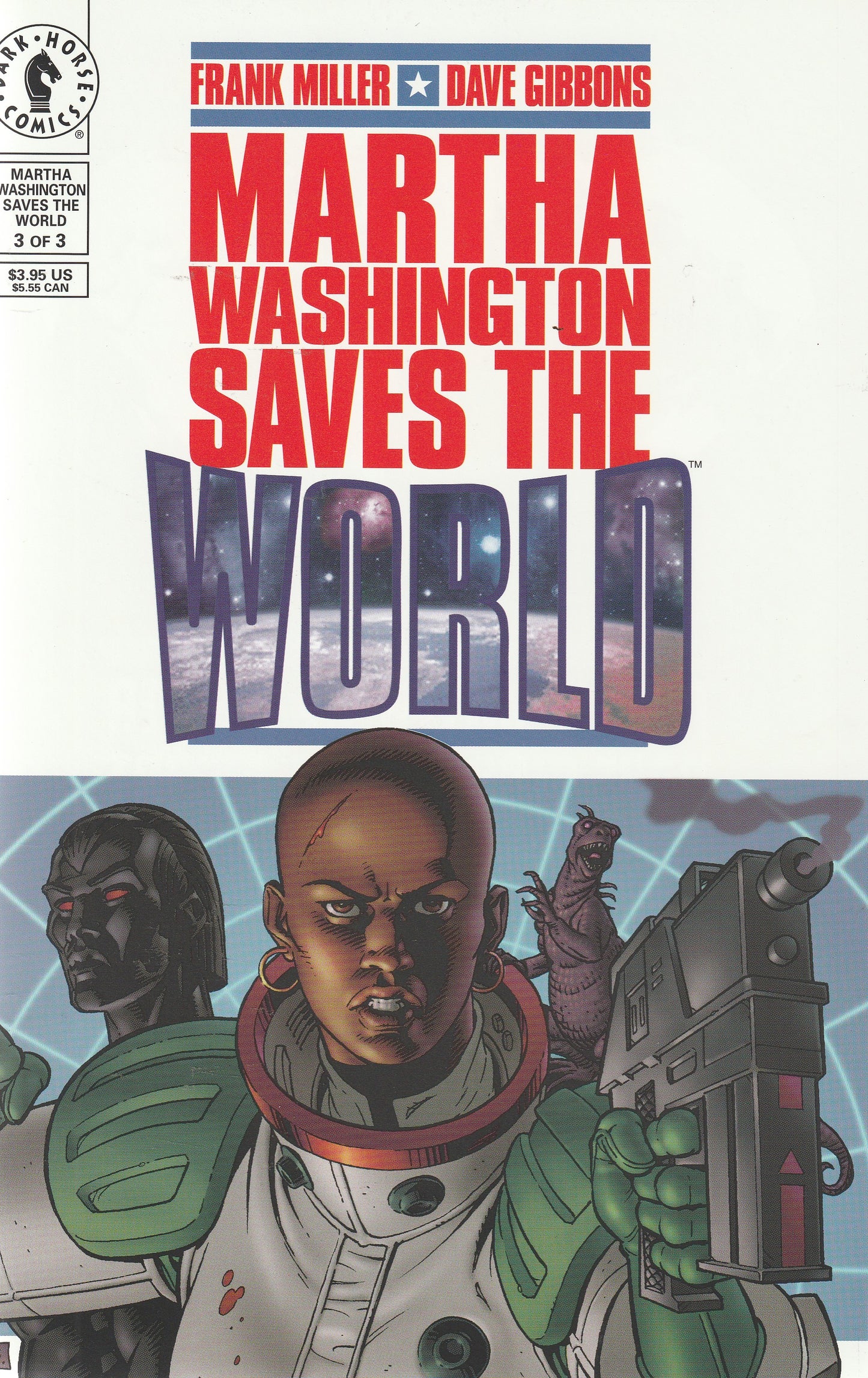 FRANK MILLER'S MARTHA WASHINGTON COMIC LOT || DARK HORSE COMICS ||