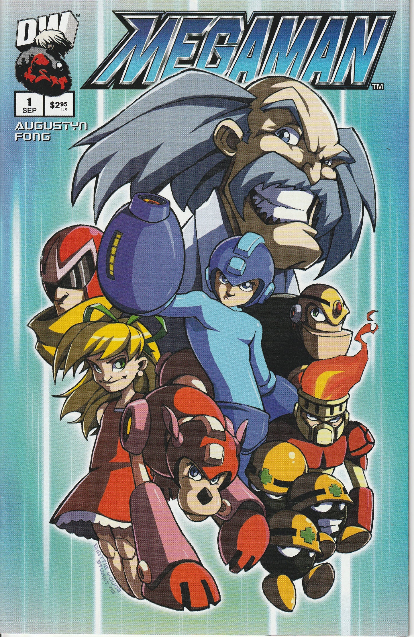 MEGAMAN #1 * SKOTTIE YOUNG VARIANT