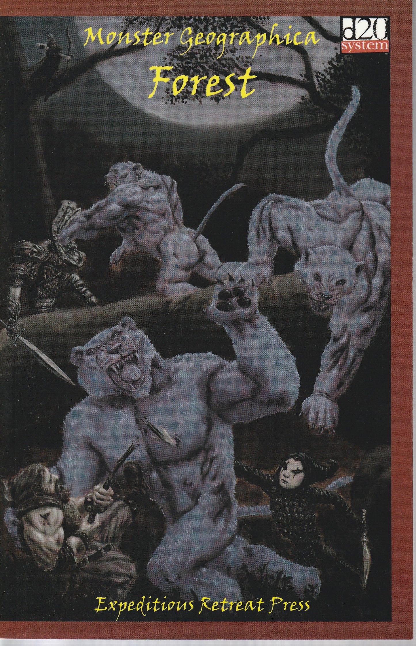 MONSTER GEOGRAPHICA : FOREST - EXPEDITIONS RETREAT PRESS - D20 SYSTEM
