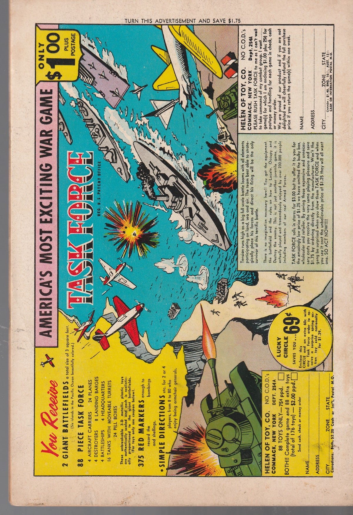 OUR ARMY AT WAR #143 || DC COMICS || JUN 1964 || (6.0-6.5)