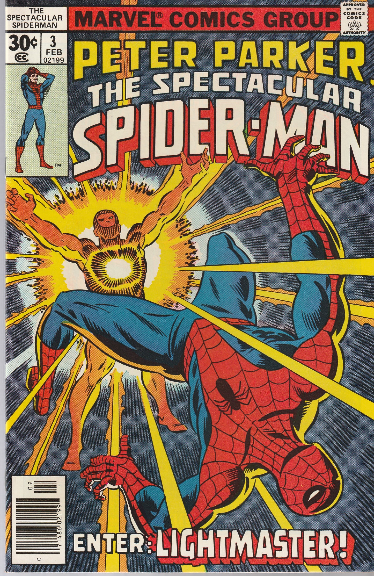 PETER PARKER, THE SPECTACULAR SPIDER-MAN #3 || MARVEL COMICS || FEB 1977
