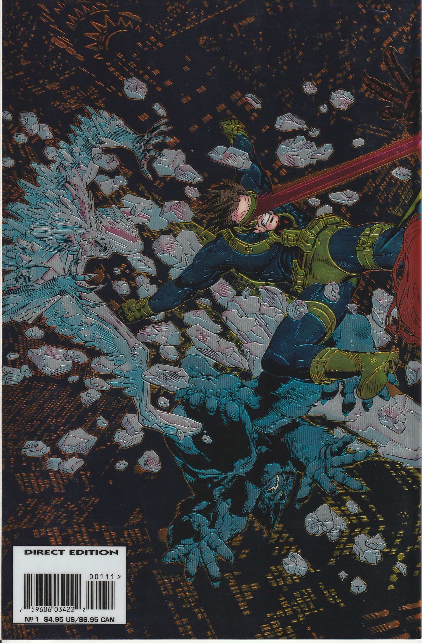 SABRETOOTH : DEATH HUNT 1-4 + BONUS - MARVEL COMICS - 1993