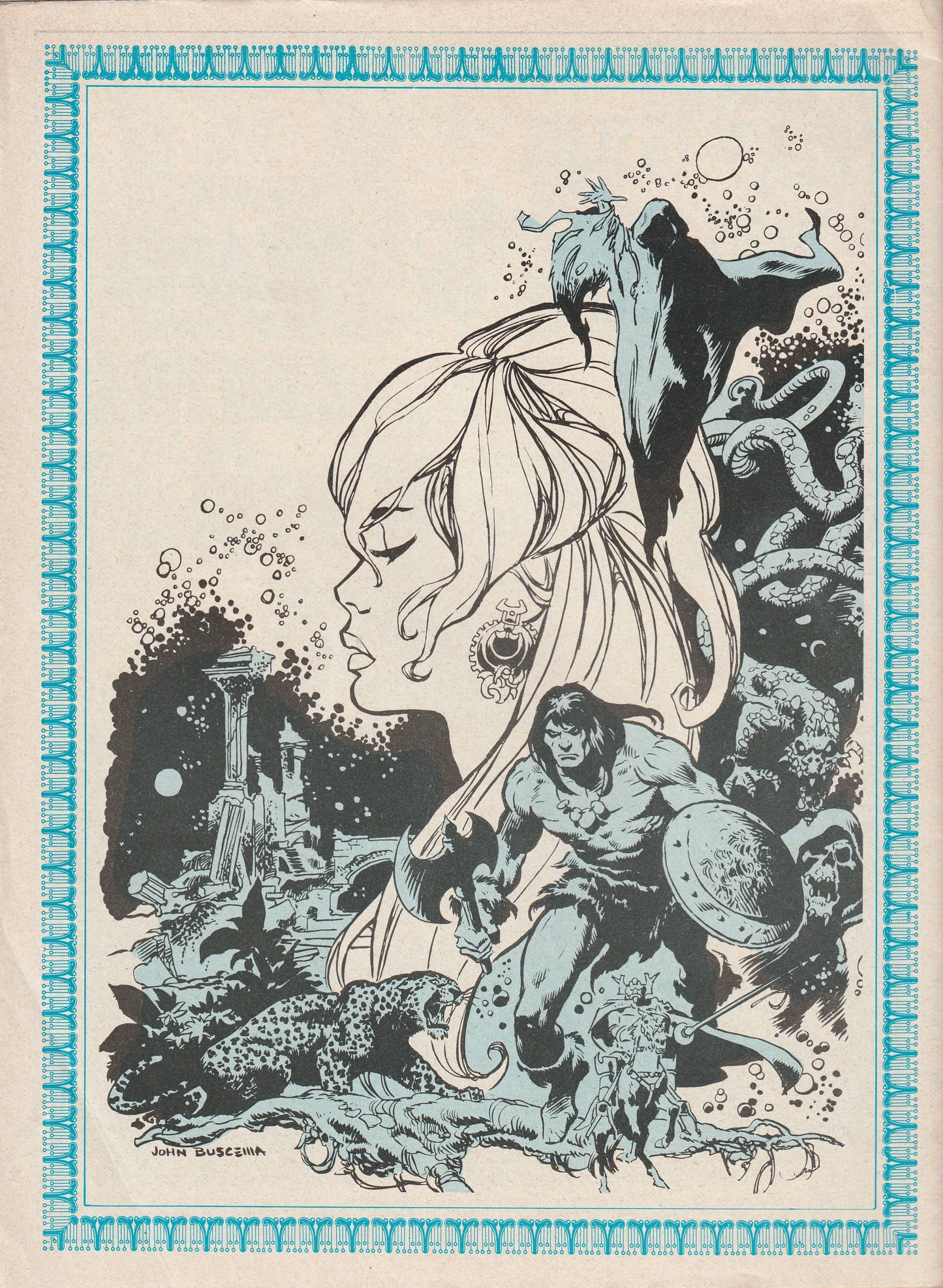 SAVAGE SWORD OF CONAN #1 || MARVEL UK || JAN 1977 || (6.0-6.5)