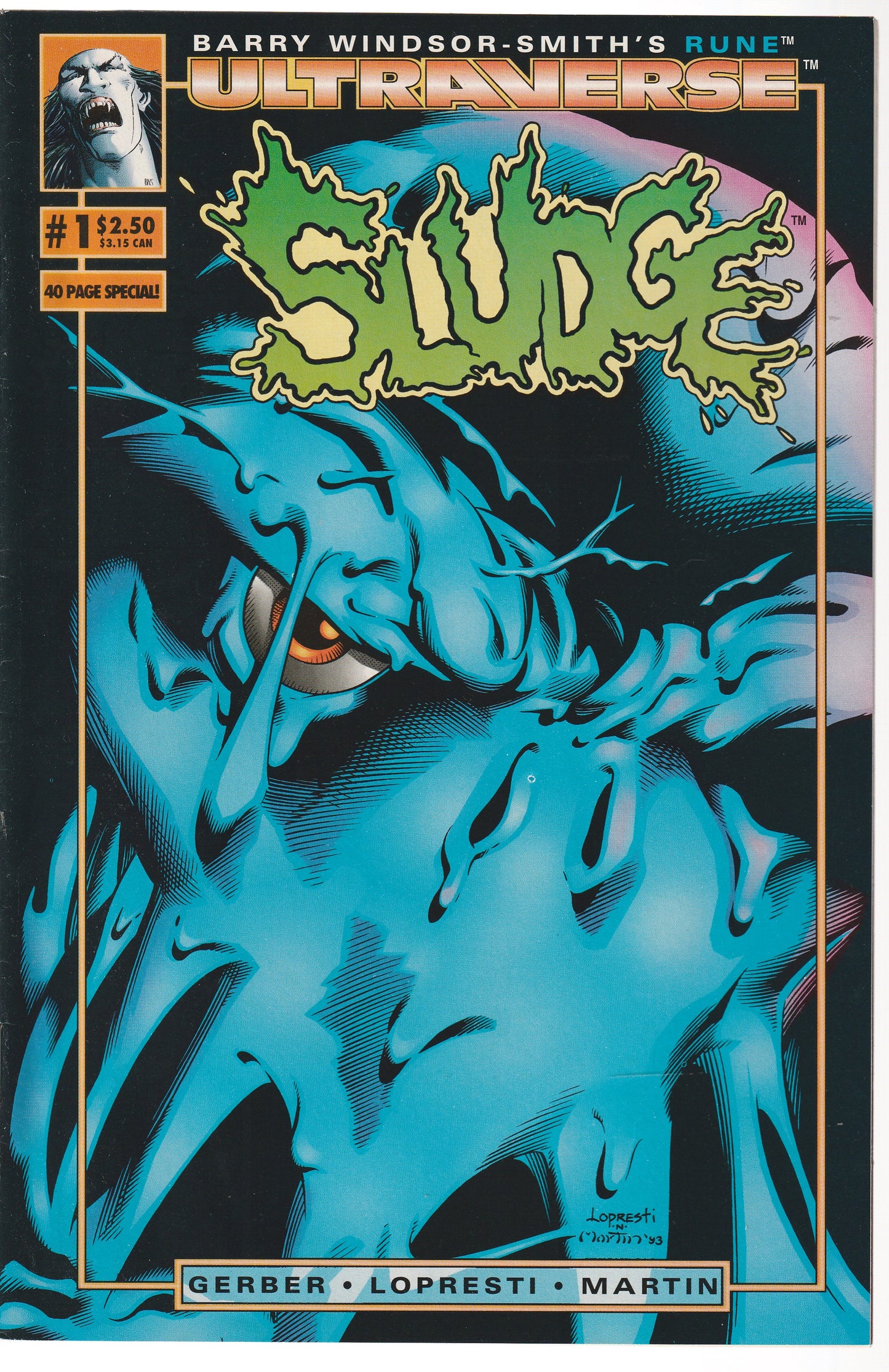 SLUDGE 1-12 * COMPLETE SET