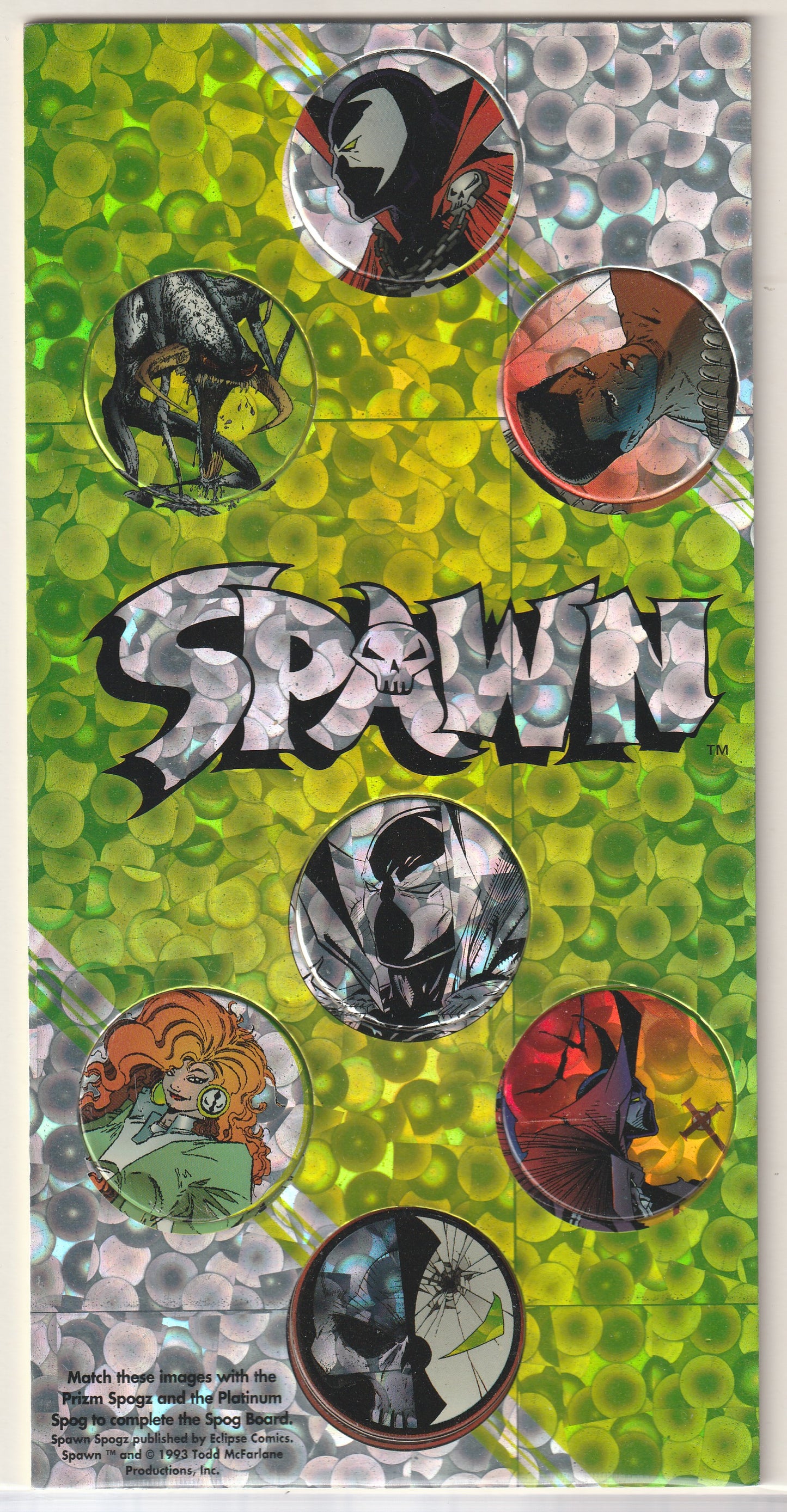 SPAWN POGS * SPOGZ