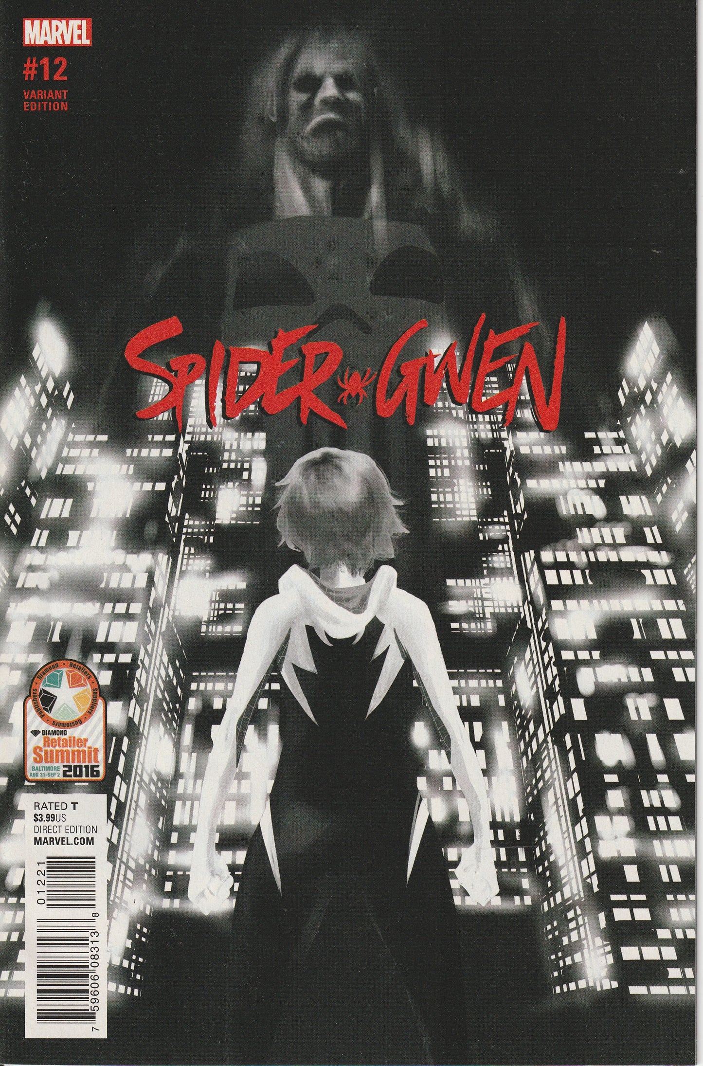 SPIDER-GWEN #12 * DIAMOND RETAILER SUMMIT VARIANT