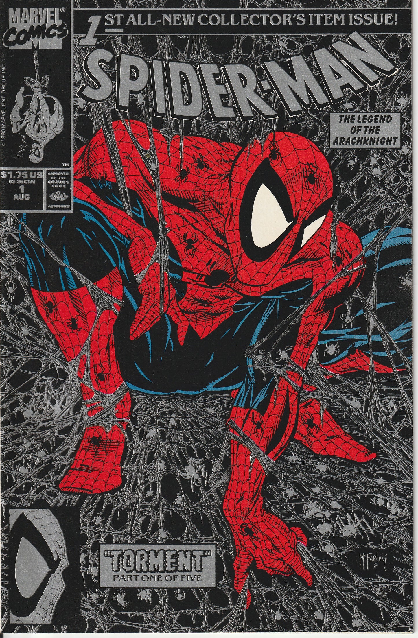 SPIDER-MAN #1 (SILVER)