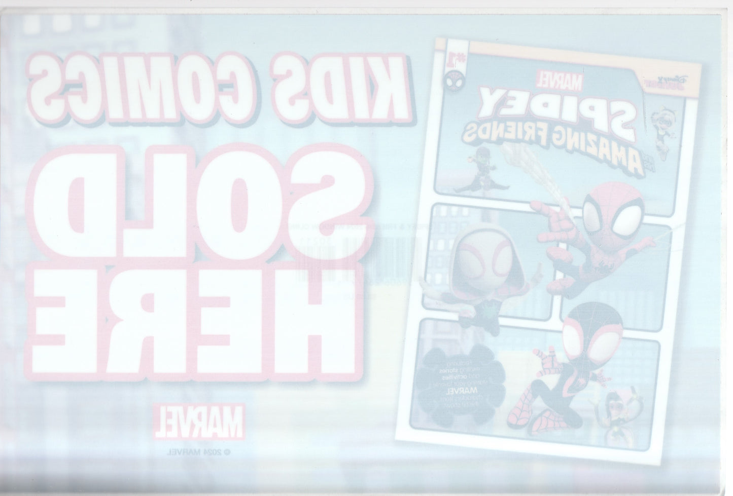 SPIDEY AND HIS AMAZING FRIENDS WINDOW CLING