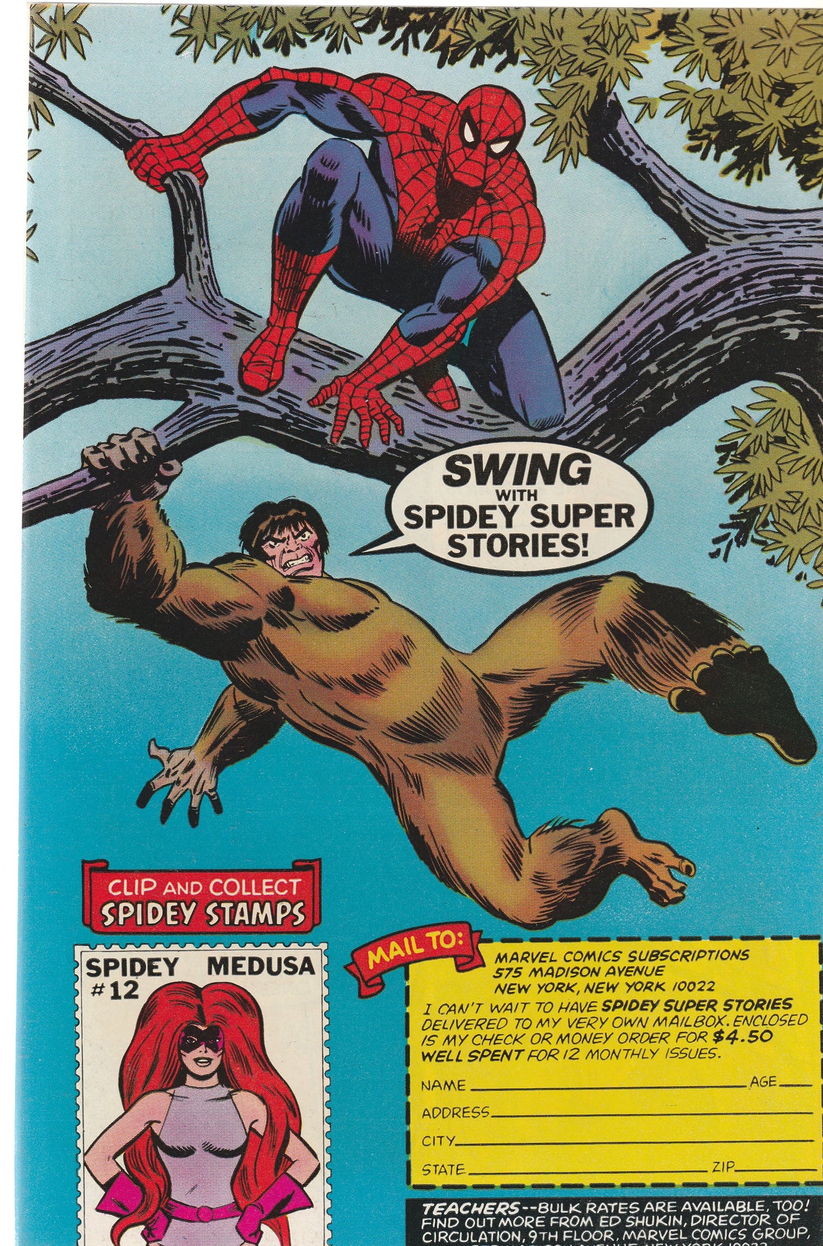 SPIDEY SUPER STORIES #28 || MARVEL COMICS || NOV 1977 || (8.0-8.5)