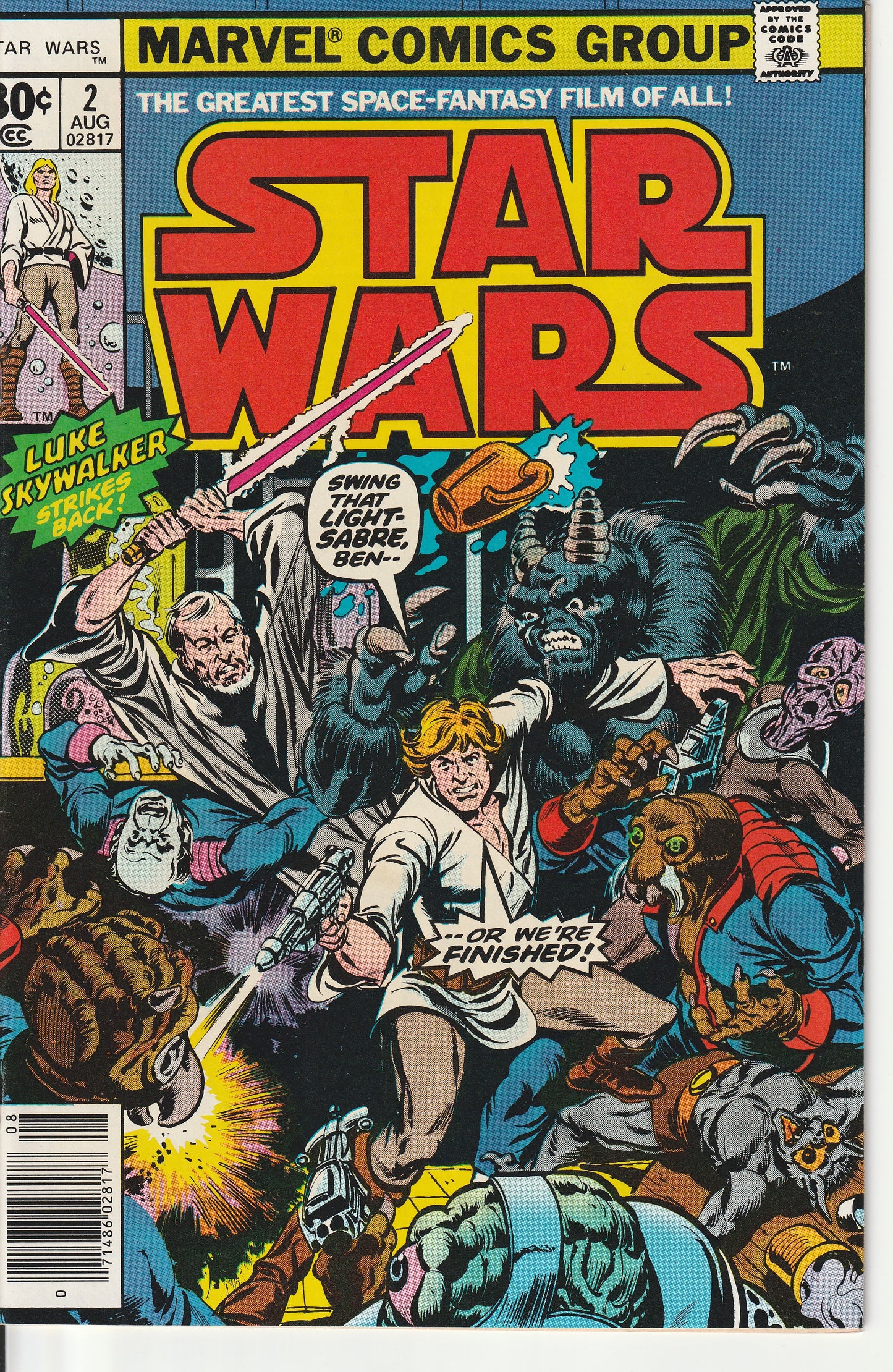 STAR WARS #2 * MARVEL * 1977