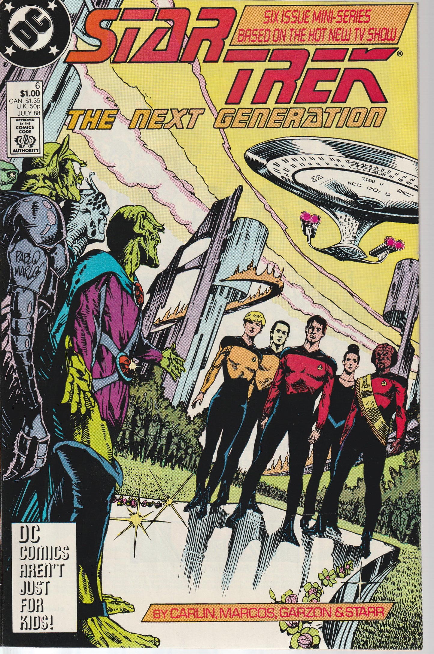 STAR TREK THE NEXT GENERATION 1-6 * COMPLETE SET