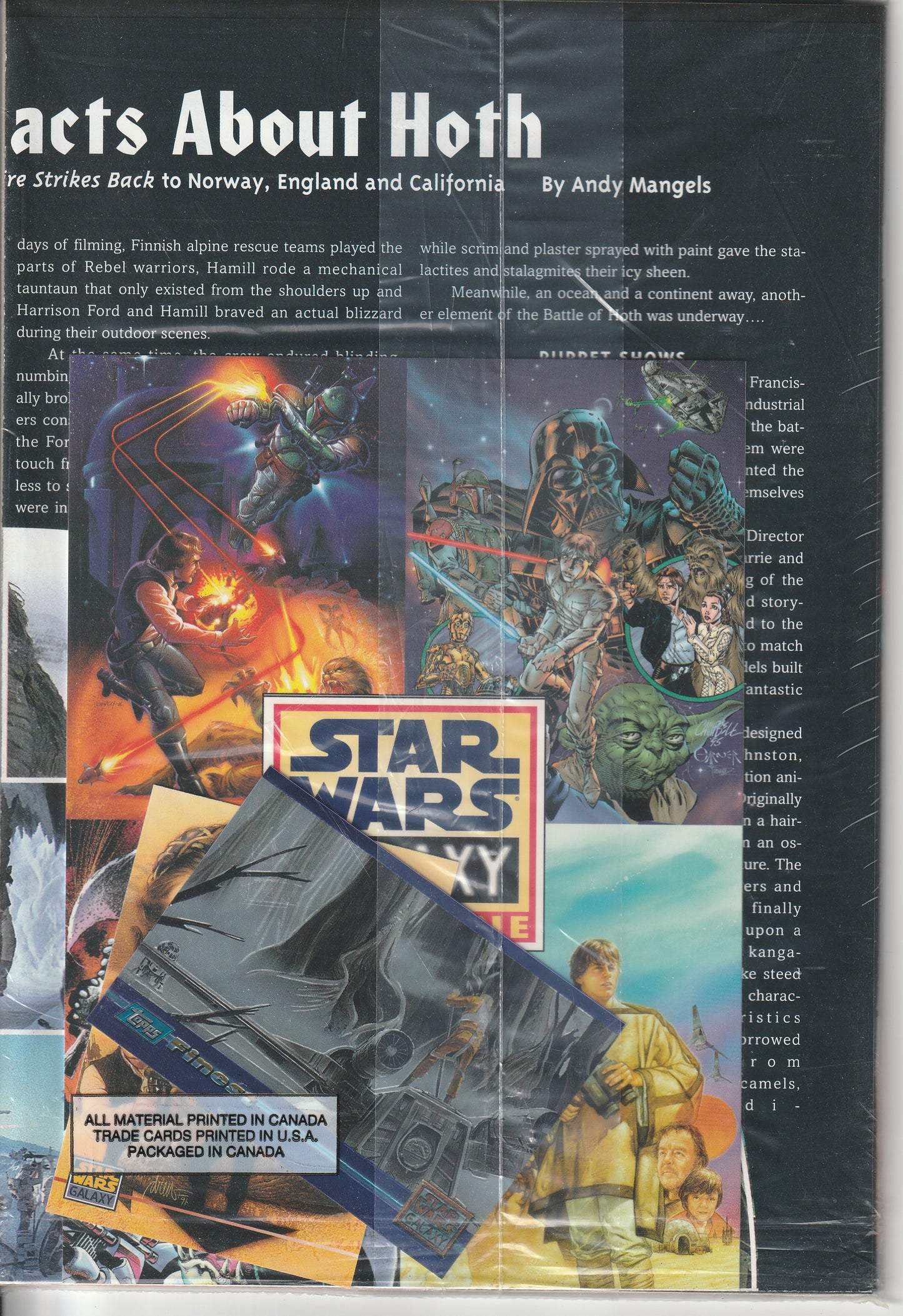 STAR WARS GALAXY #4 - TOPPS PUBLISHING - JUL 13 1995 (MINT)