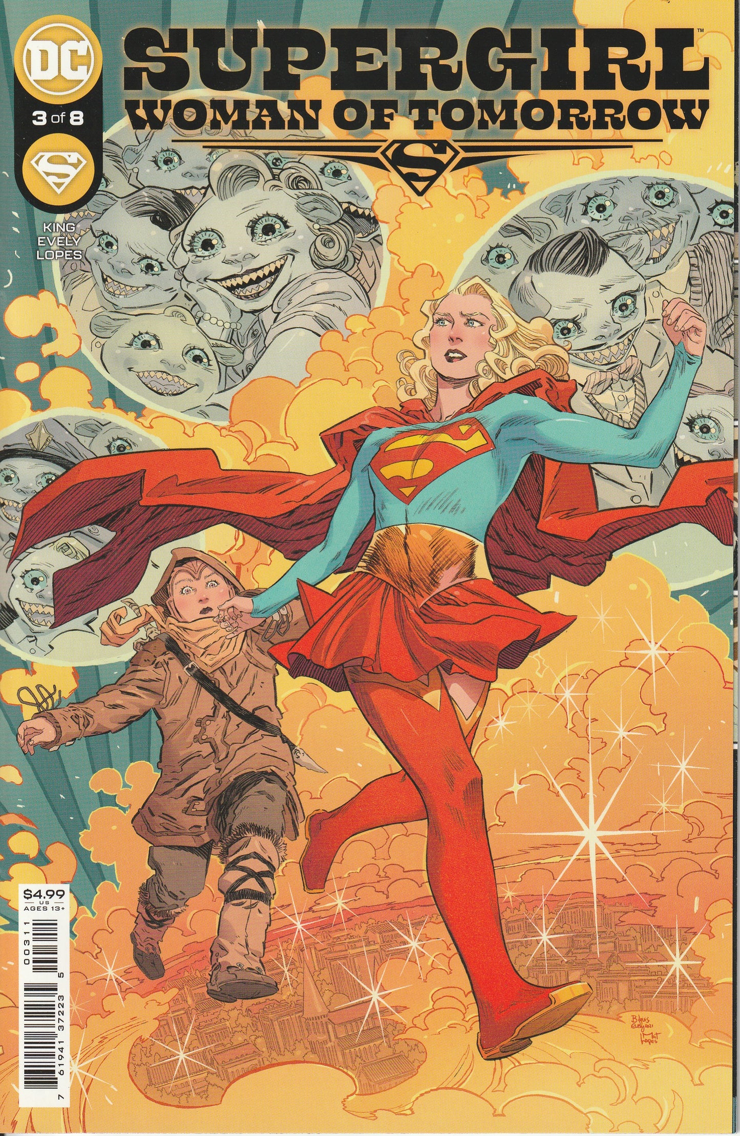 SUPERGIRL WOMAN OF TOMORROW #3 - DC COMICS - AUG 18 2021 (NM)