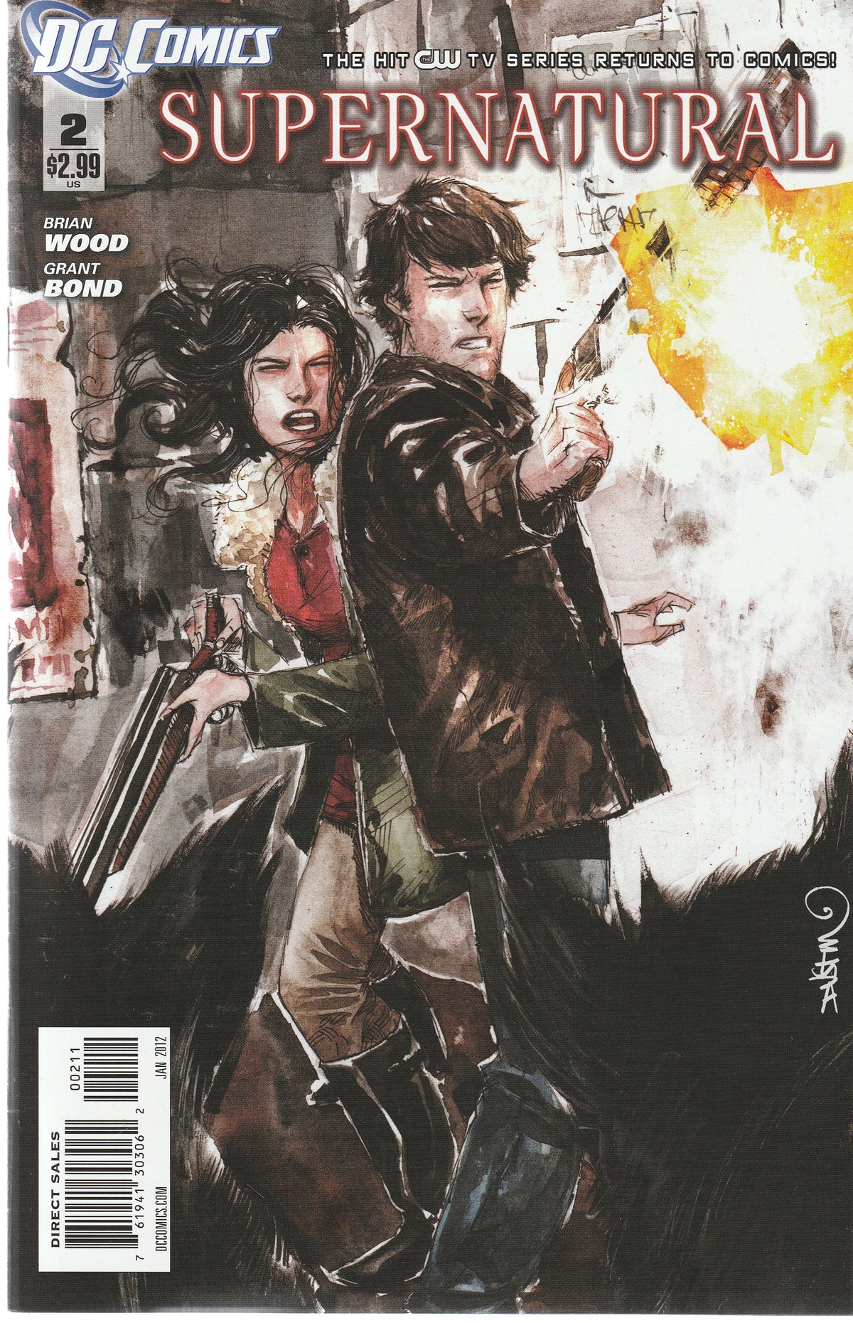 SUPERNATURAL #2 || DC COMICS || NOV 2 2011 || NM