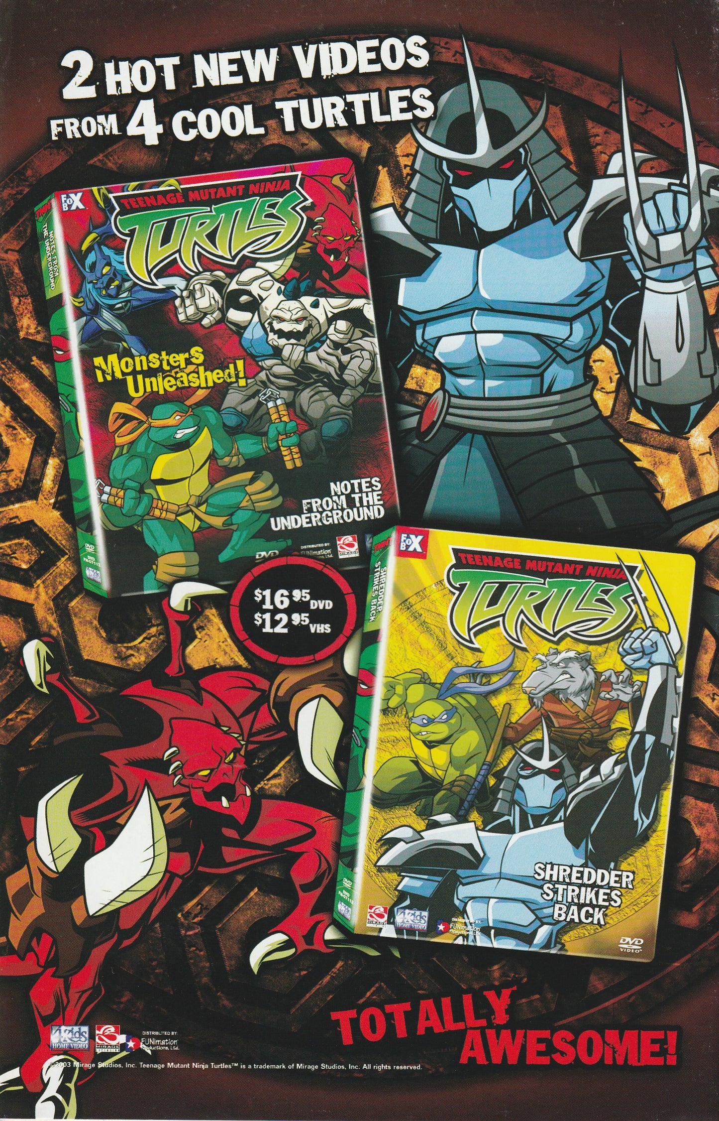 TALES OF THE TMNT #1 - MIRAGE STUDIOS - JAN 2004 (7.0)