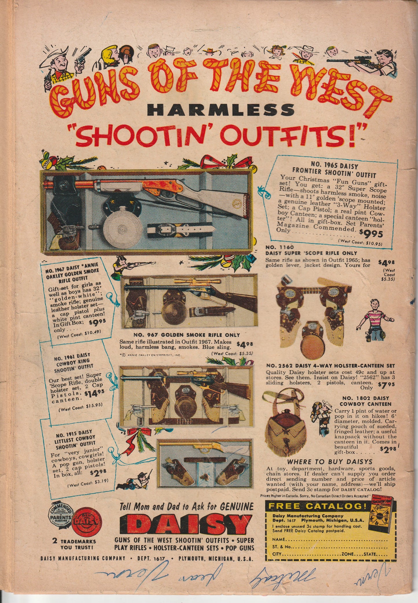 TALES OF THE UNEXPECTED #9 - DC COMICS - JAN 1957(1.8-2.0)CENTERFOLD DETATCHED