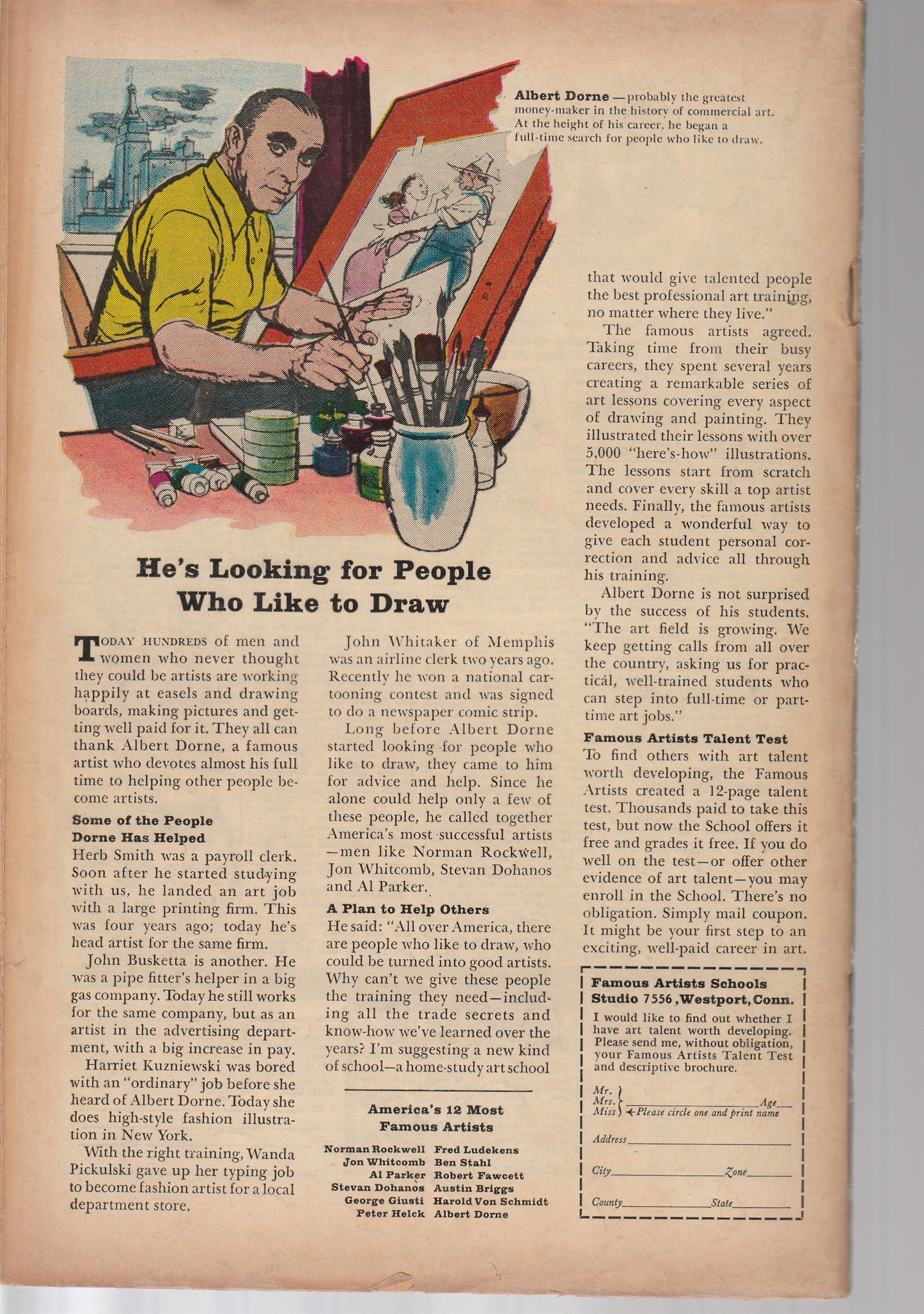 TALES TO ASTONISH #68 - MARVEL COMICS - JUN 1965 - (4.0-4.50