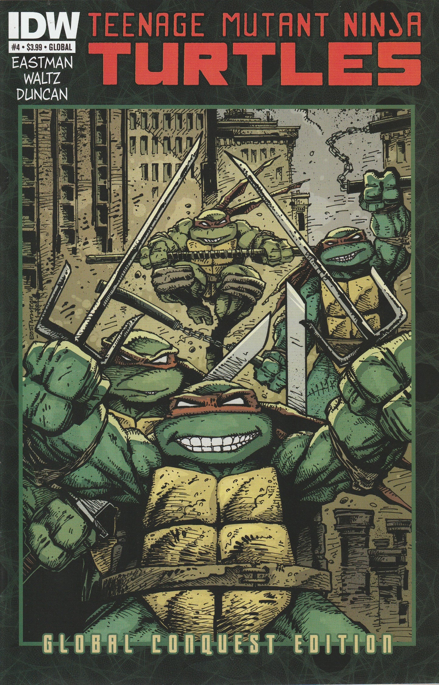 TEENAGE MUTANT NINJA TURTLES #4 (IDW 2012)