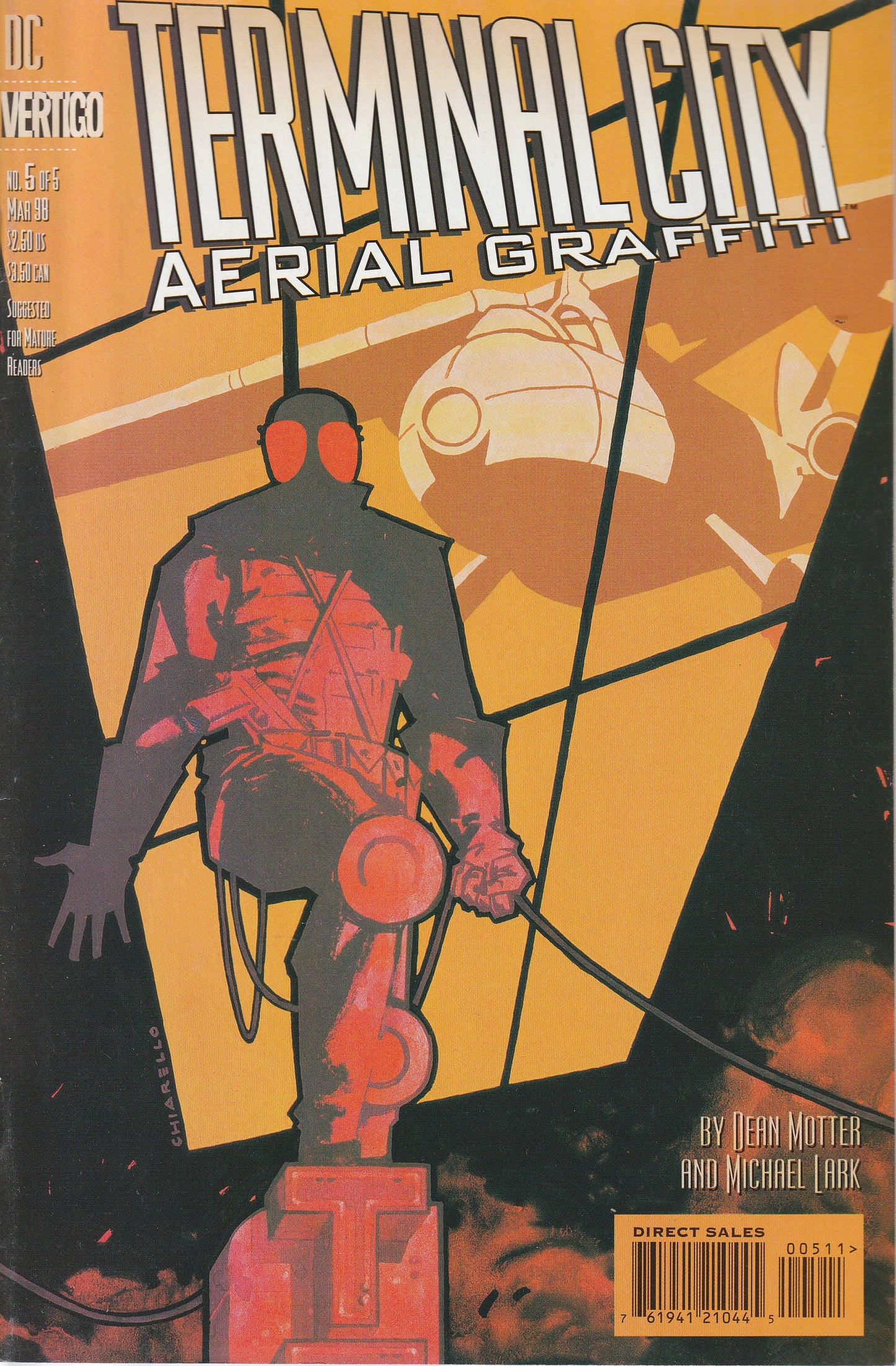 TERMINAL CITY : AERIAL GRAFFITI 1-5 * DC COMICS - 1997