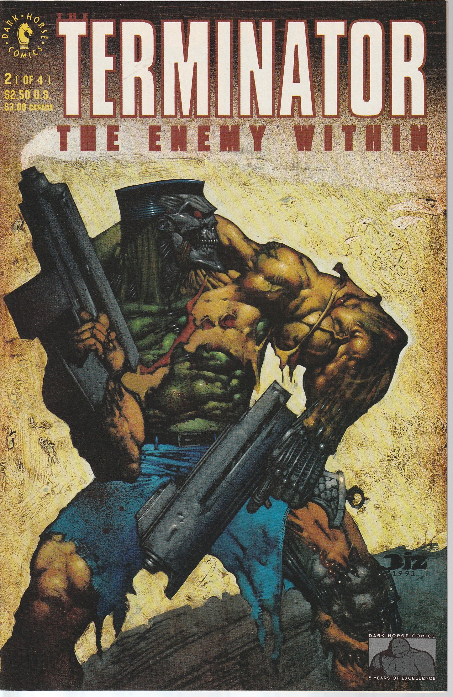 TERMINATOR : THE ENEMY WITHIN 1-4 * COMPLETE SET