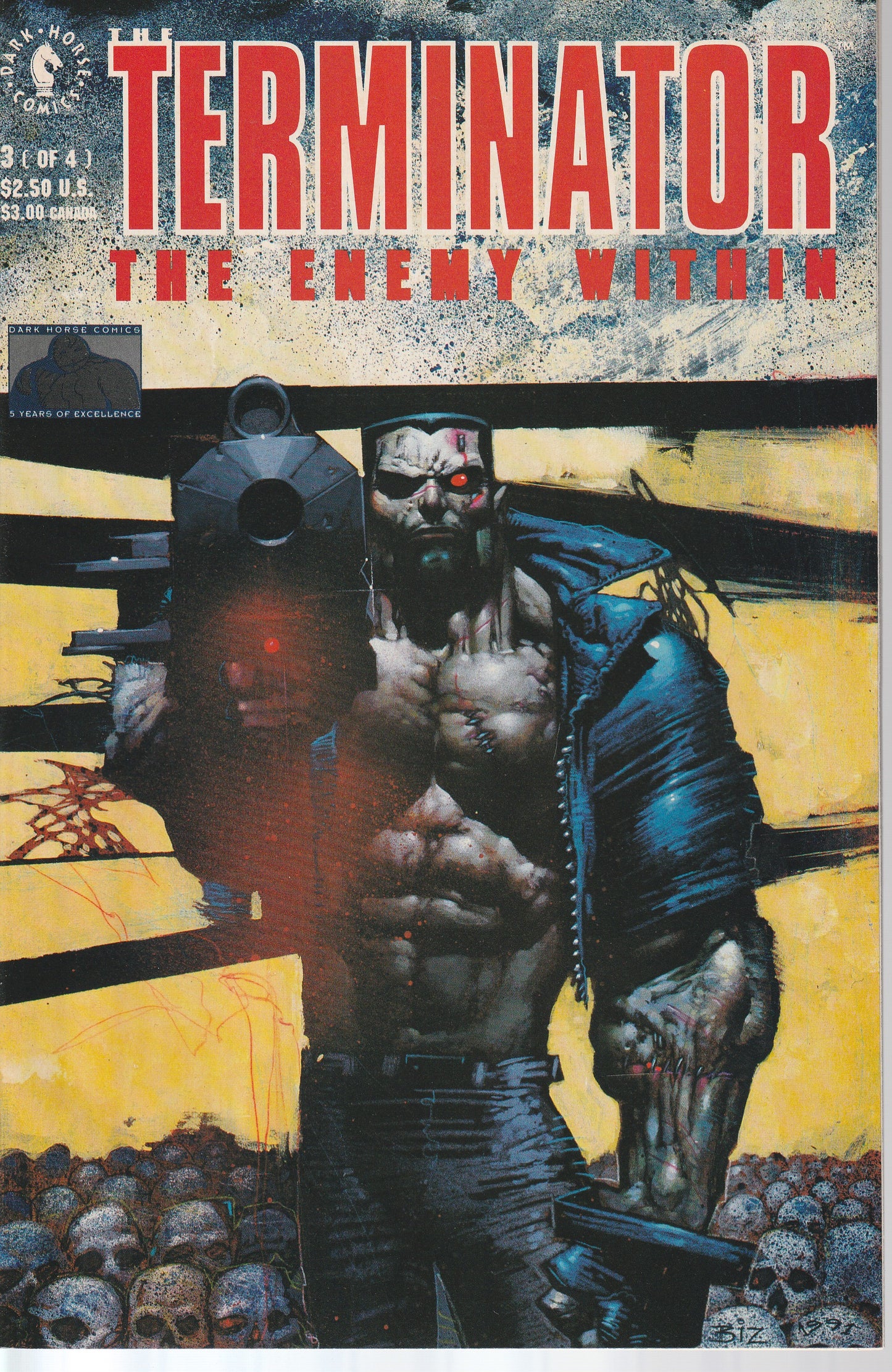TERMINATOR : THE ENEMY WITHIN 1-4 * COMPLETE SET