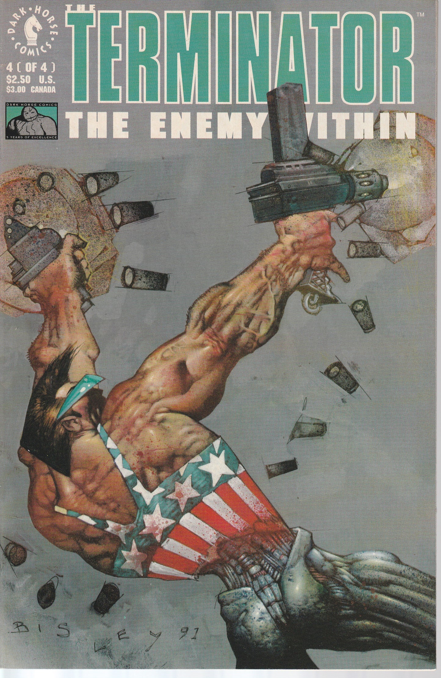 TERMINATOR : THE ENEMY WITHIN 1-4 * COMPLETE SET