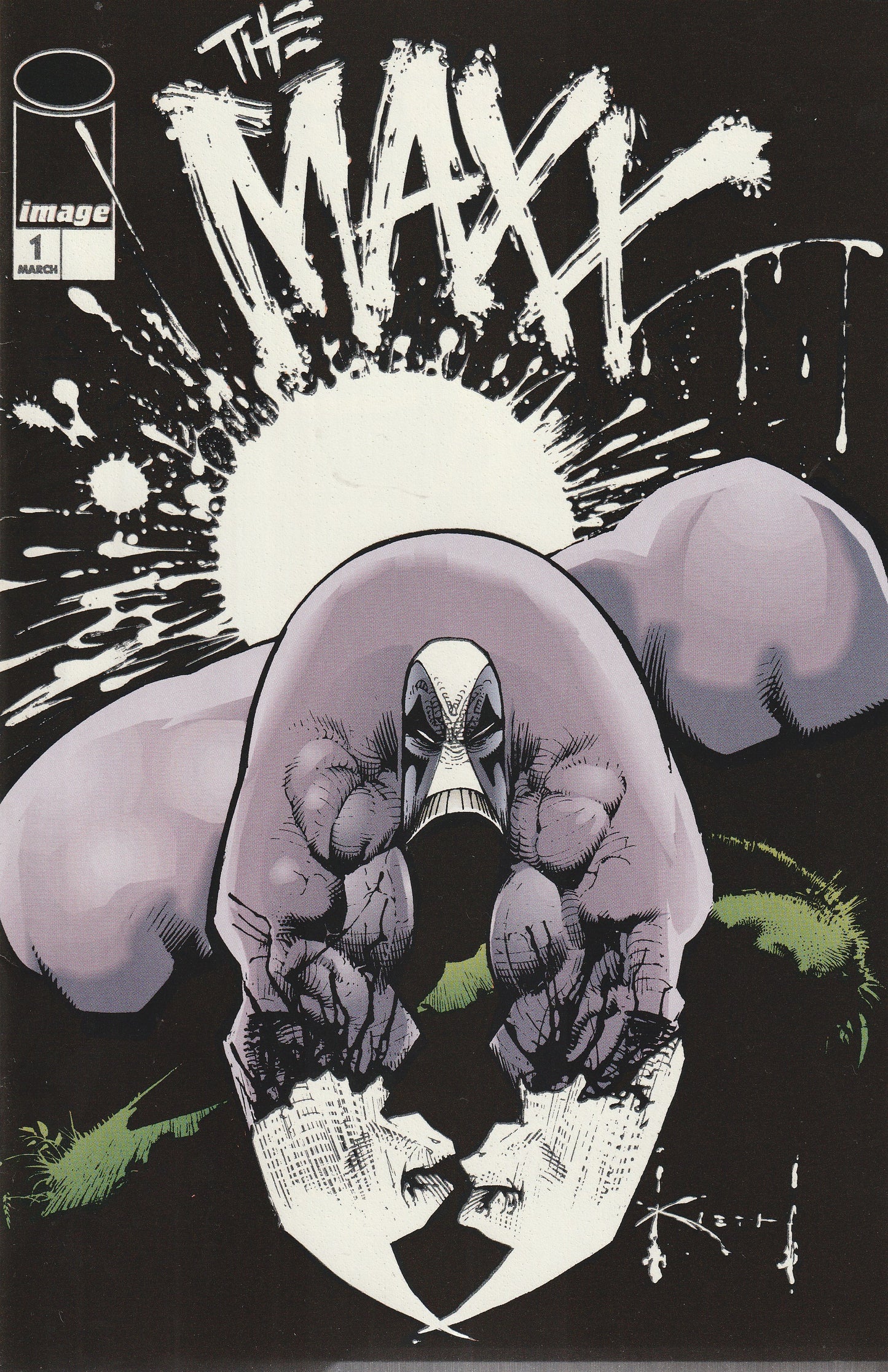 THE MAXX #1 - GLOW IN THE DARK COVER
