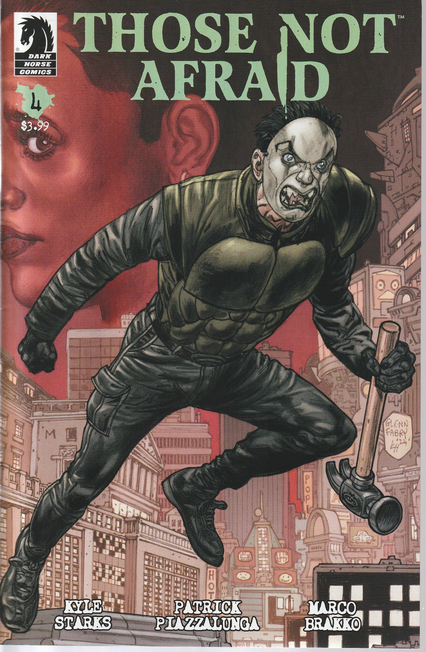 THOSE NOT AFRAID 1-4 * COMPLETE SET