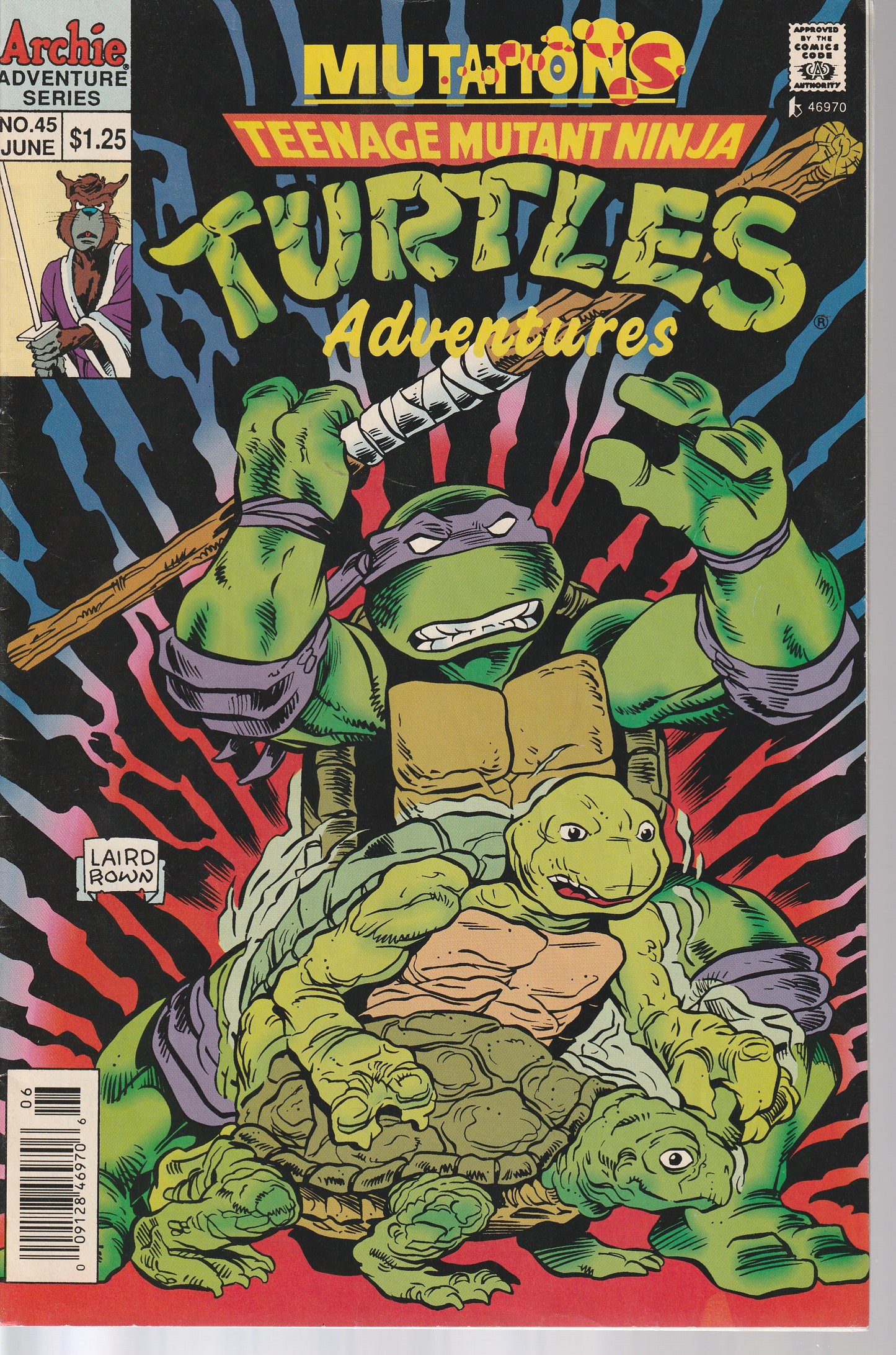 TEENAGE MUTANT NINJA TURTLES ADVENTURES #45
