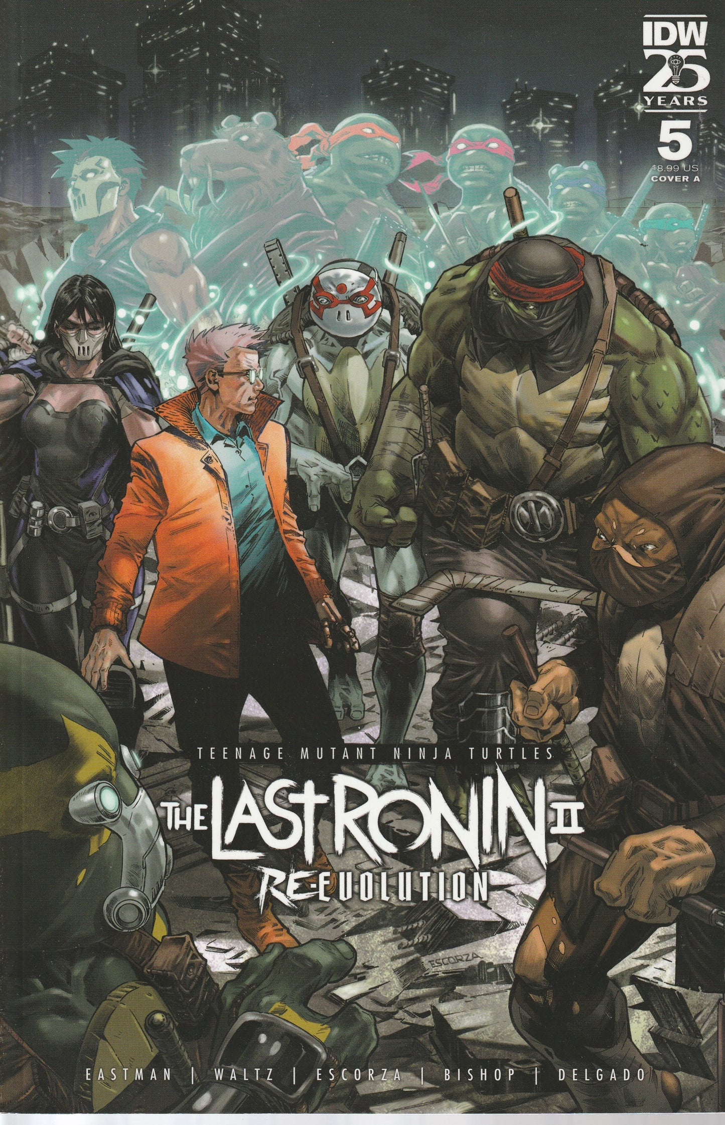 TMNT : THE LAST RONIN 2 : RE-EVOLUTION #5A - IDW - APR 30 2025