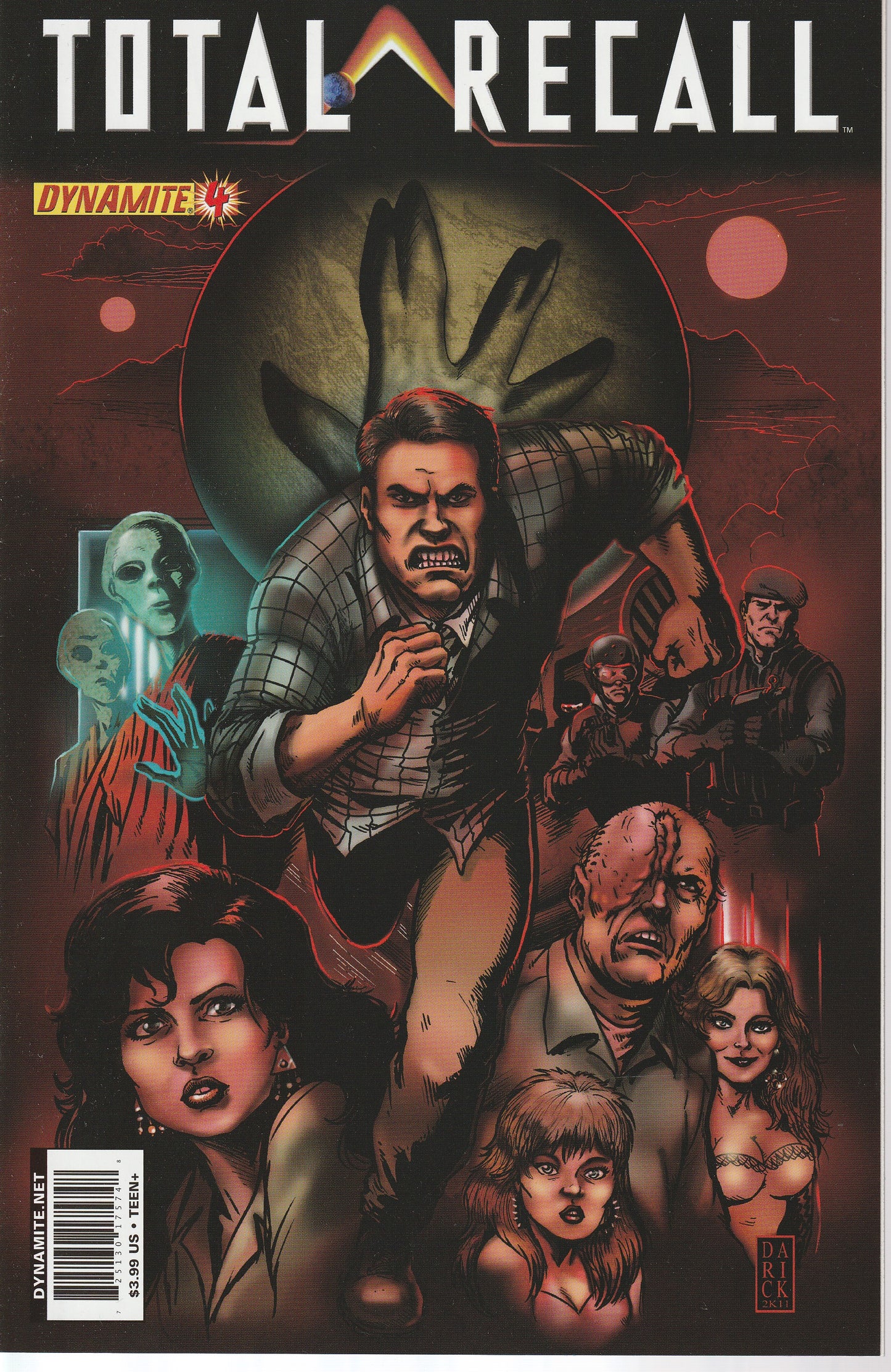 TOTAL RECALL 1-4 * COMPLETE SET
