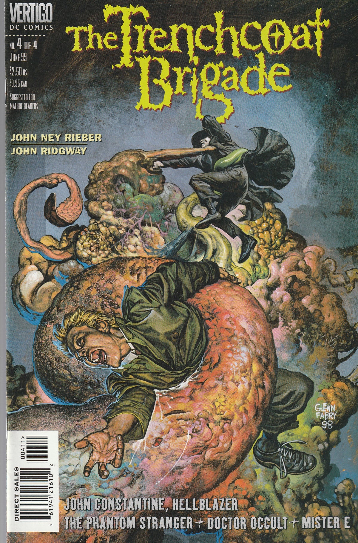 THE TRENCHCOAT BRIGADE 1-4 || DC COMICS || 1998