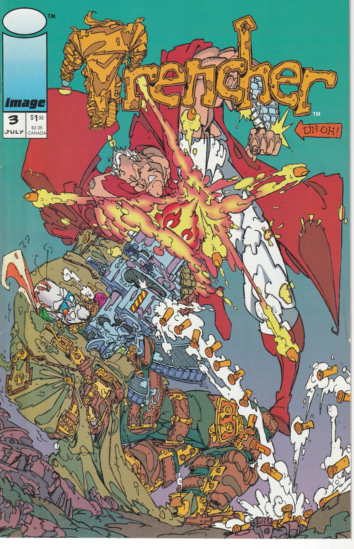 TRENCHER 1-4 * COMPLETE SET