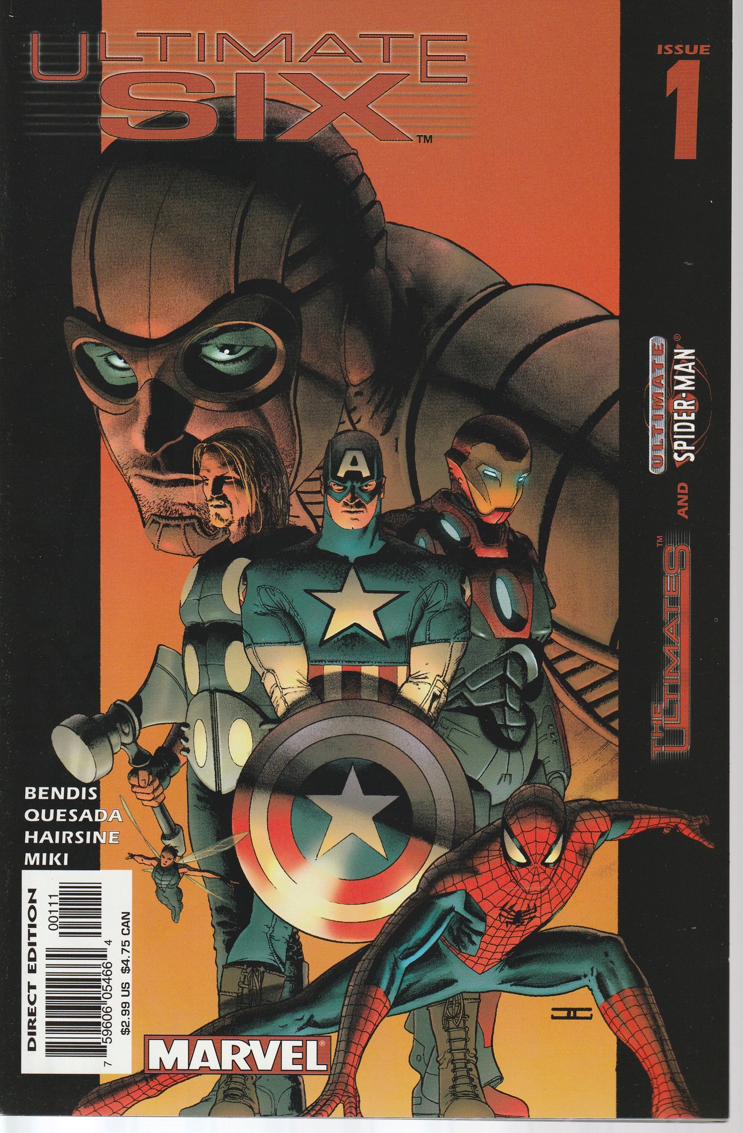 ULTIMATE SIX 1-7 * COMPLETE SET