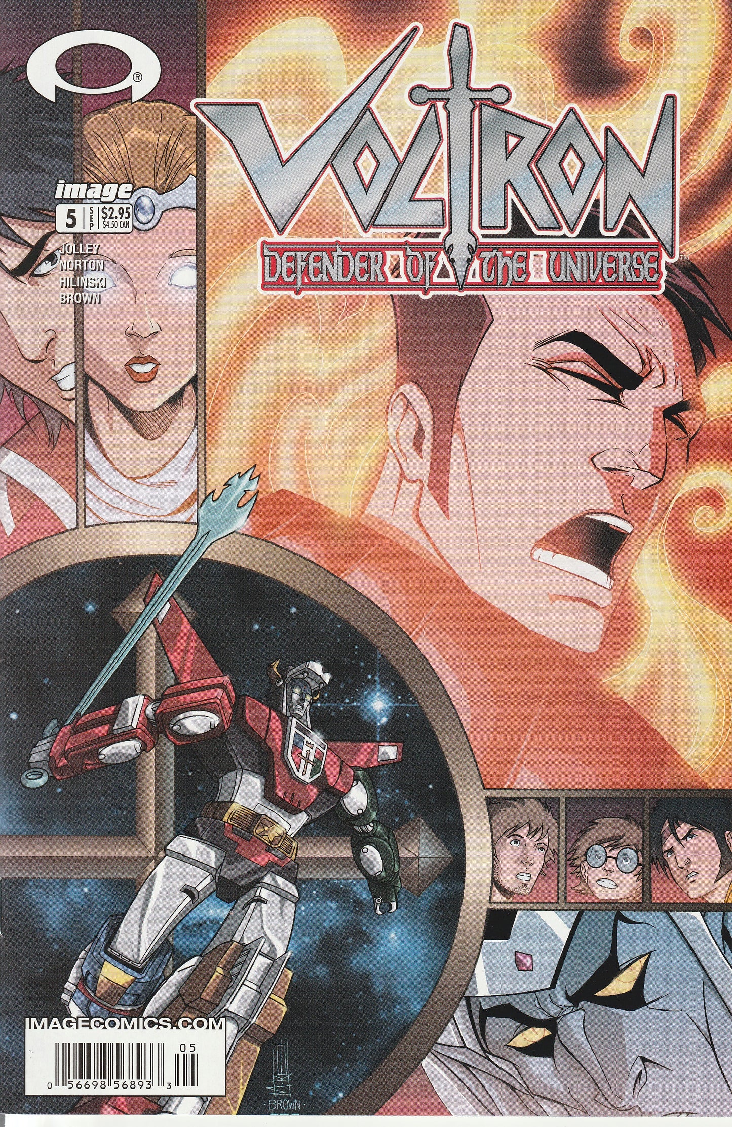 VOLTRON, DEFENDER OF THE UNIVERSE 0-5 * COMPLETE SET