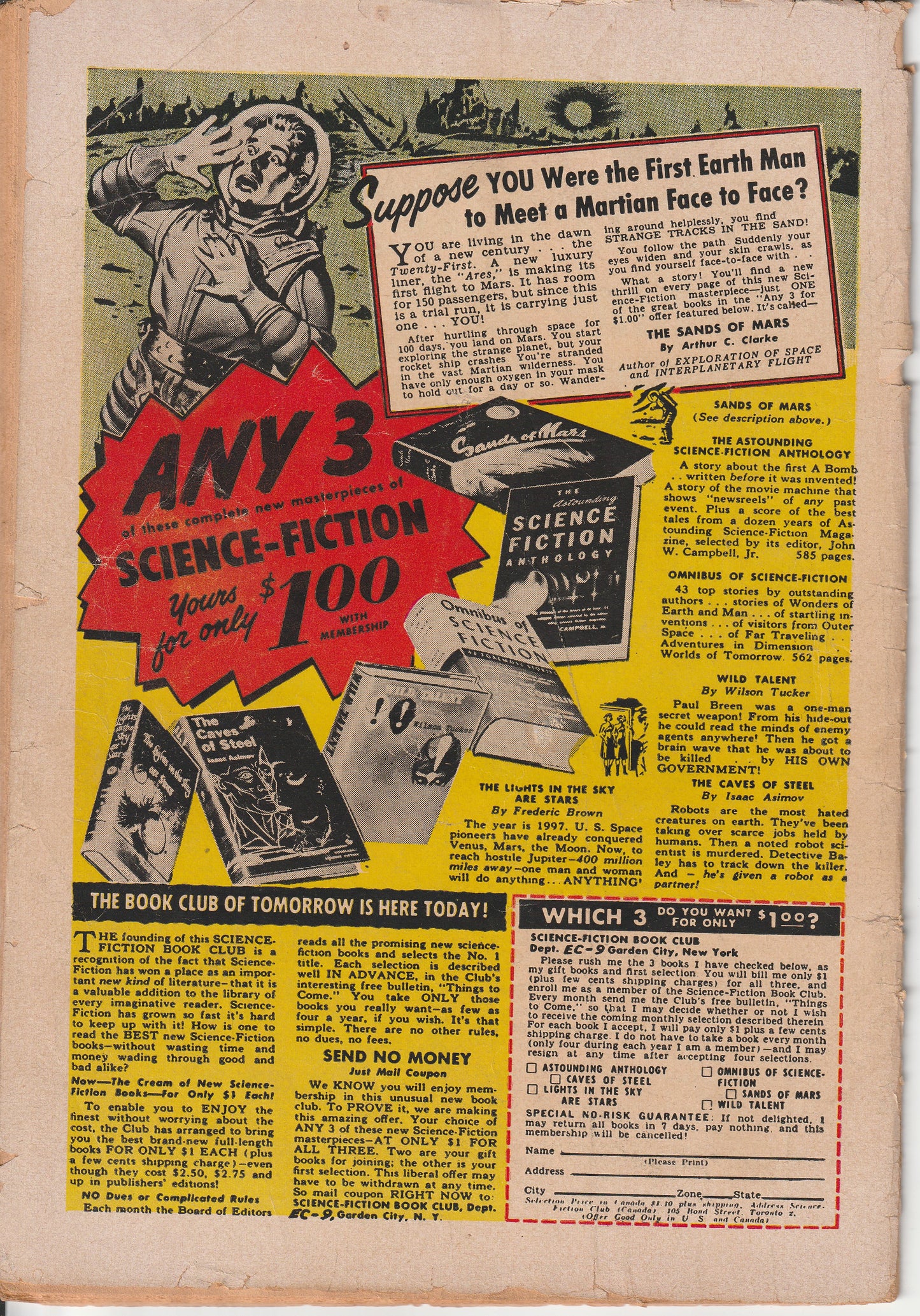 WEIRD SCIENCE FANTASY #26 - EC - DEC 10 1954 (2.0-2.5)