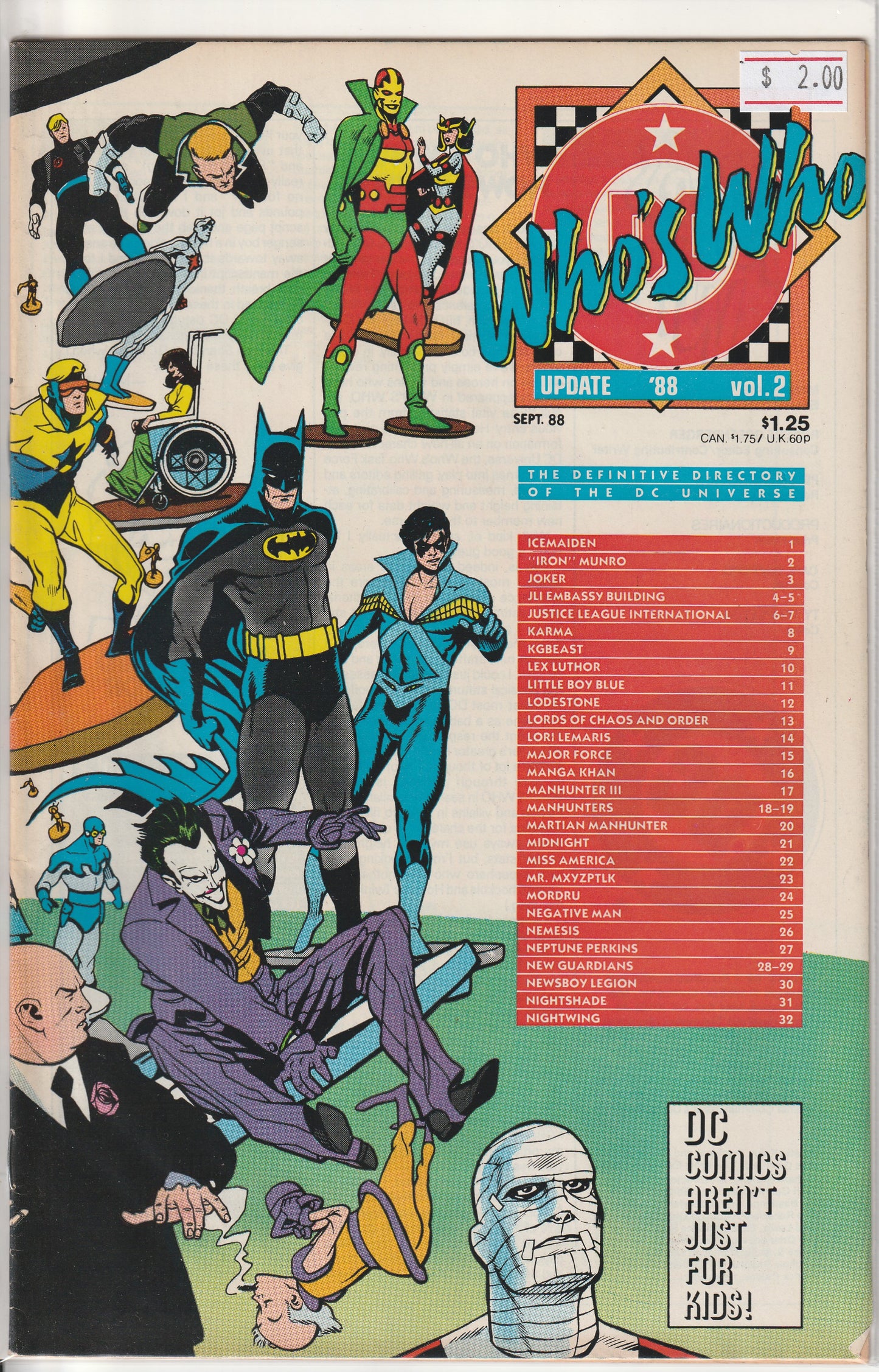 WHO'S WHO UPDATE '88 #2