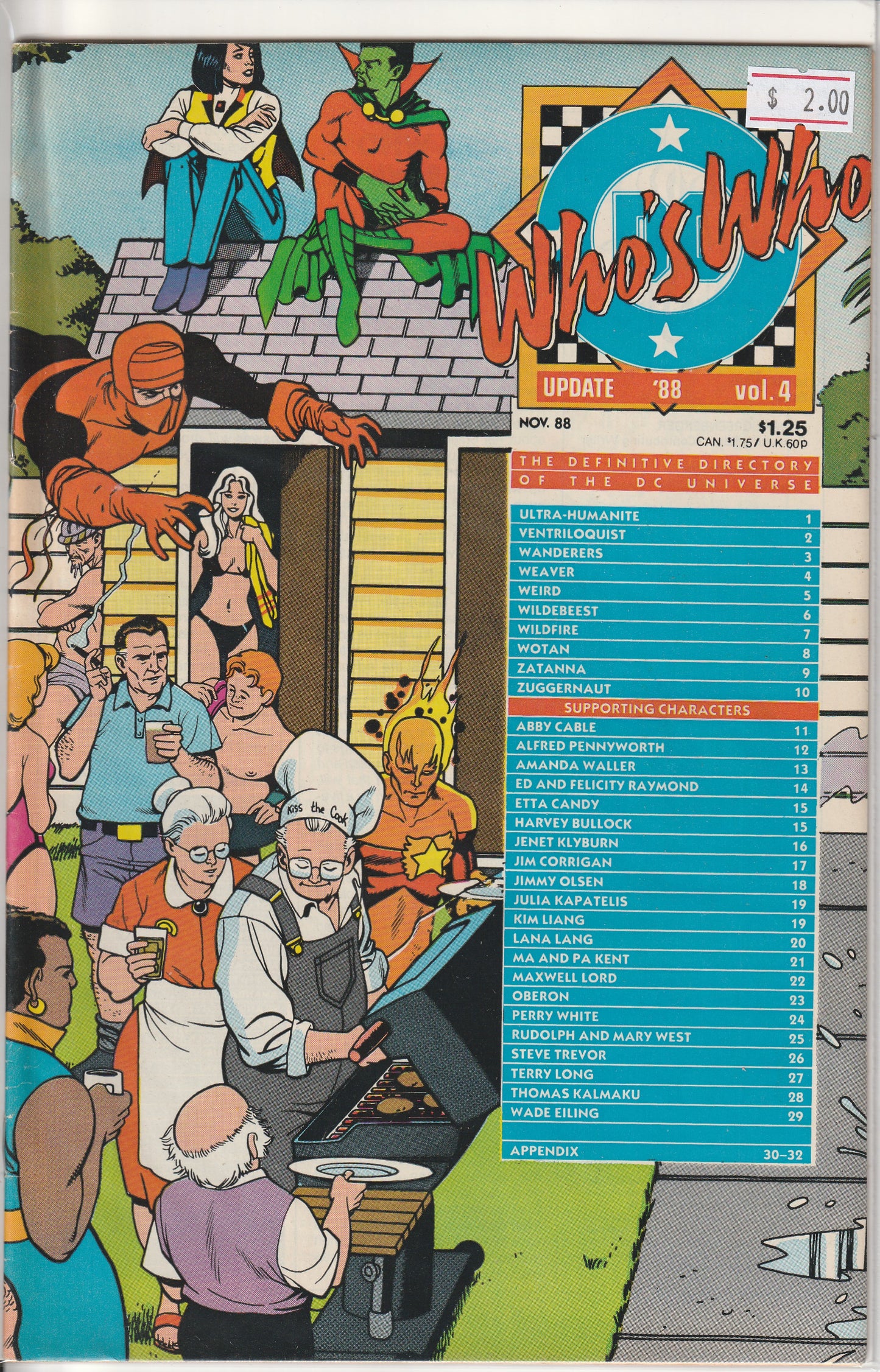 WHO'S WHO UPDATE '88 VOL 4