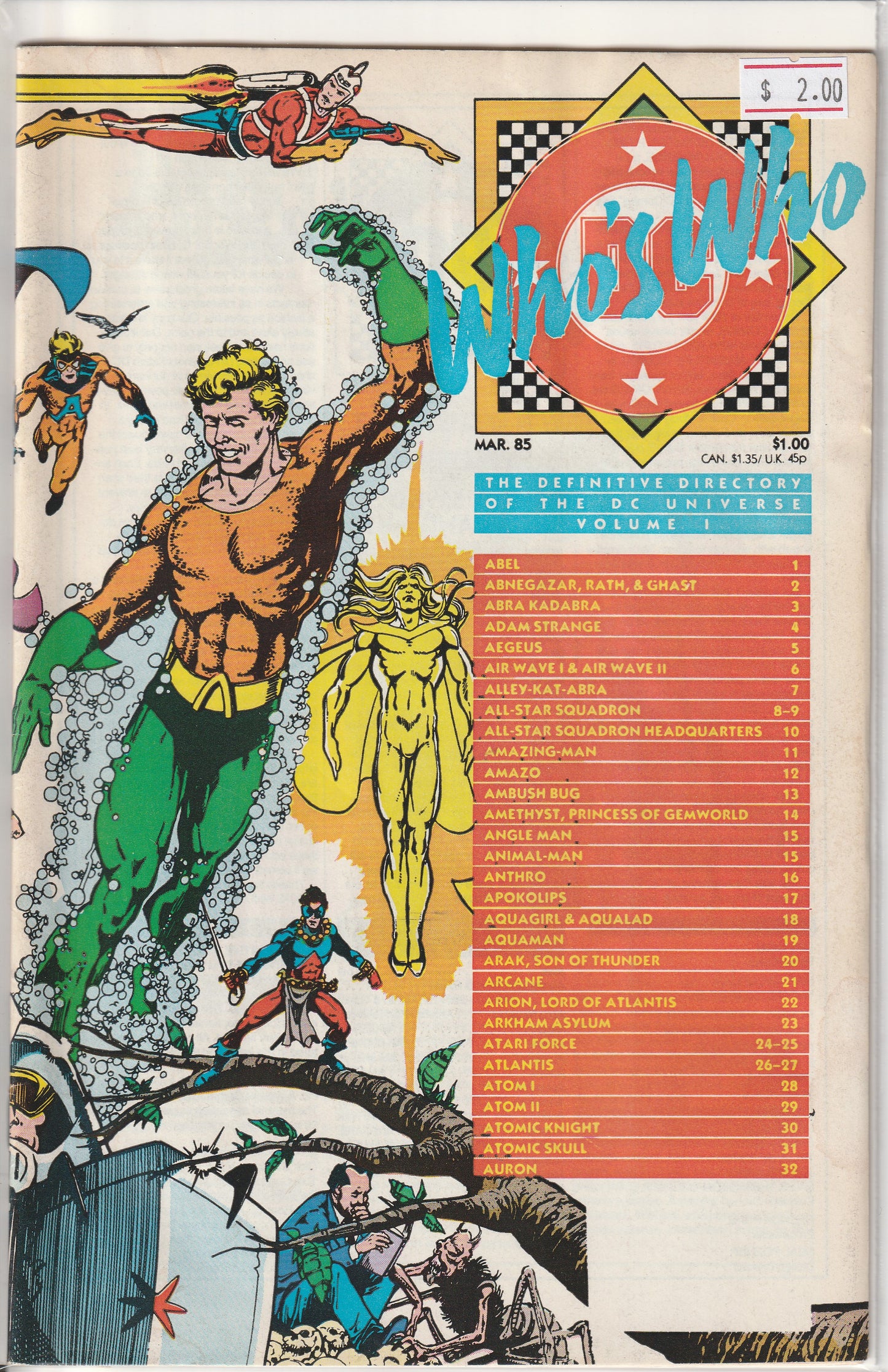 WHO'S WHO IN THE DCU #1