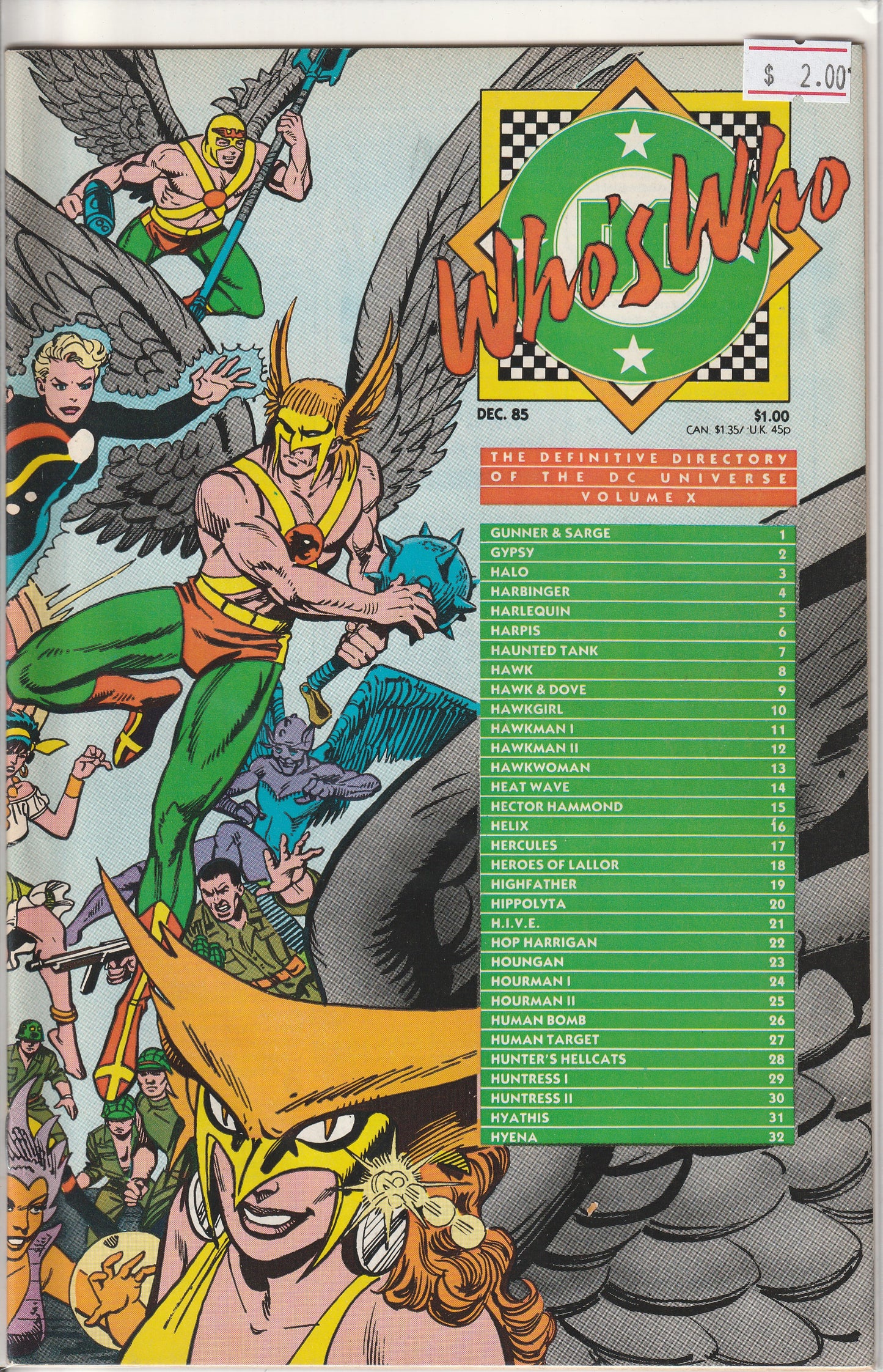 WHO'S WHO IN THE DCU #10