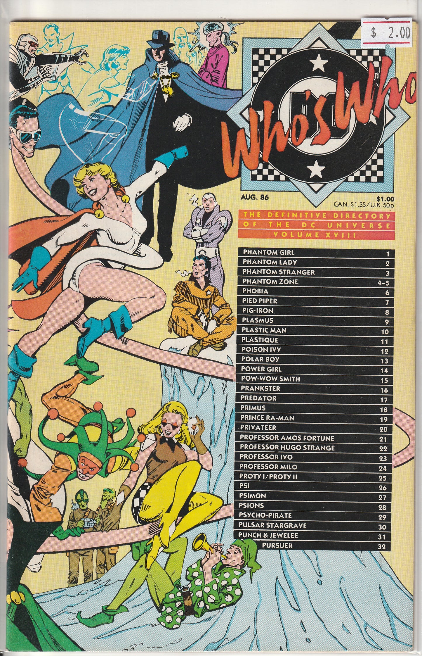 WHO'S WHO IN THE DCU #18