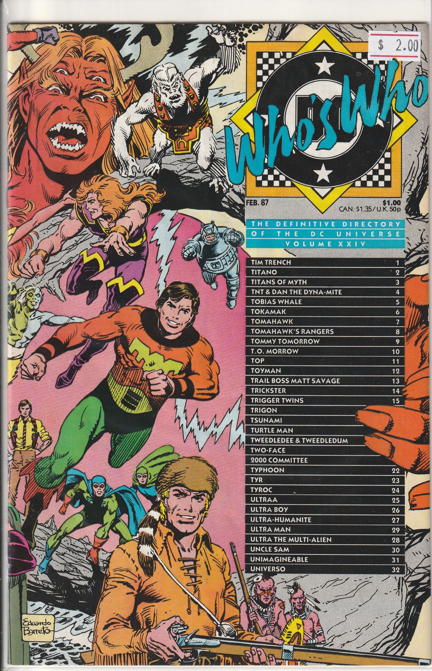 WHO'S WHO IN THE DCU #24