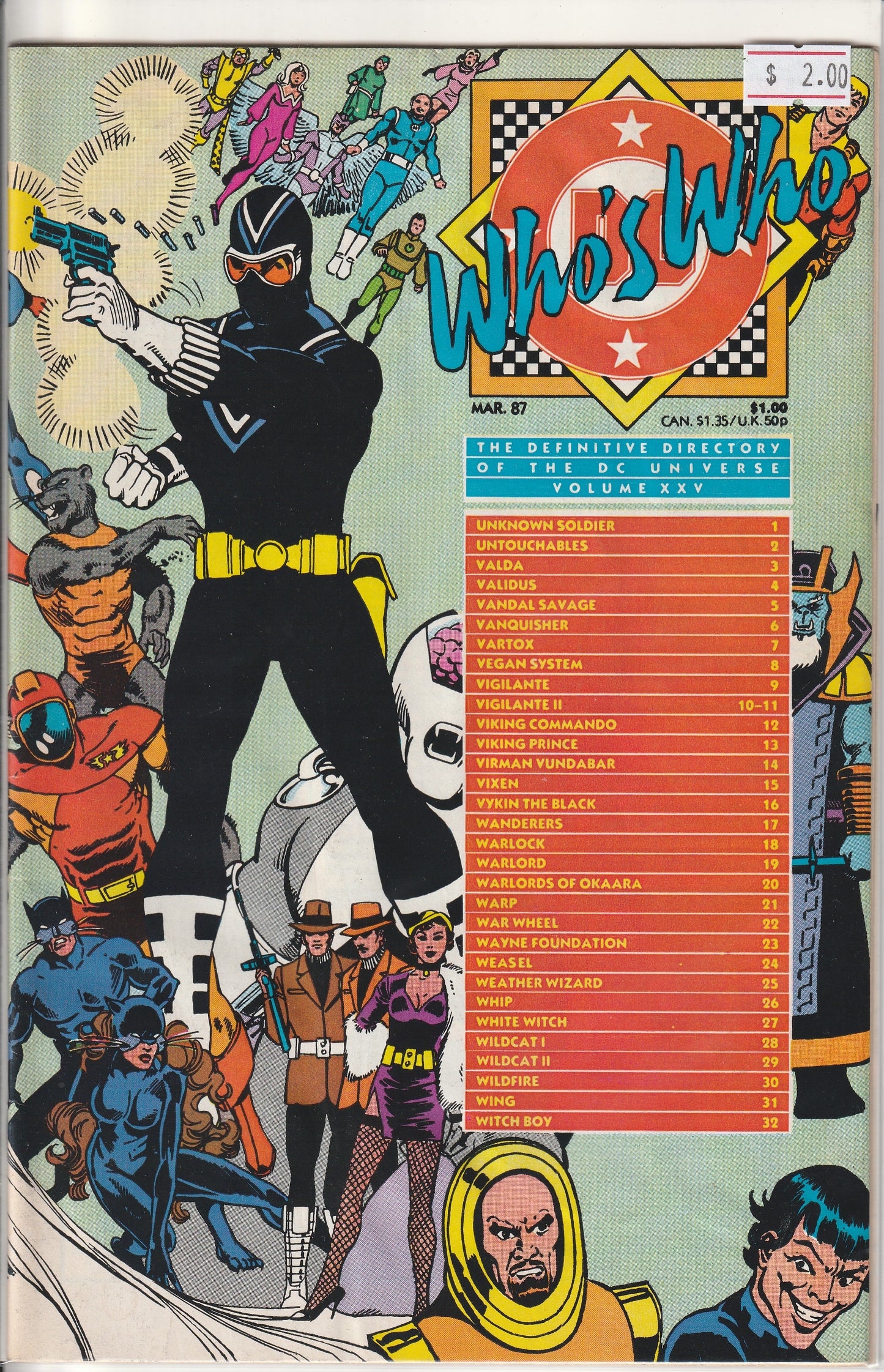 WHO'S WHO IN THE DCU #25