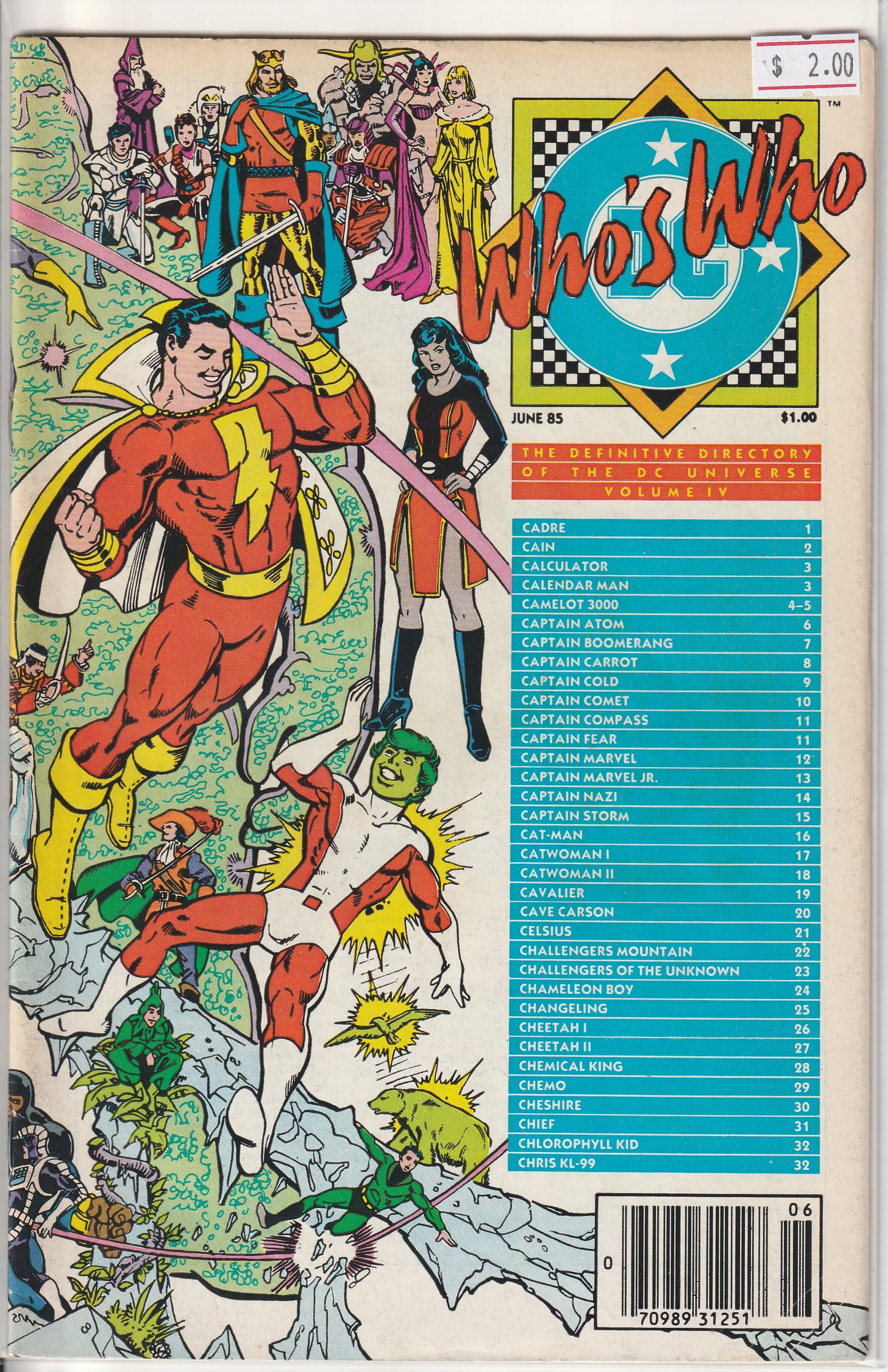 WHO'S WHO IN THE DCU 24 COMIC LOT