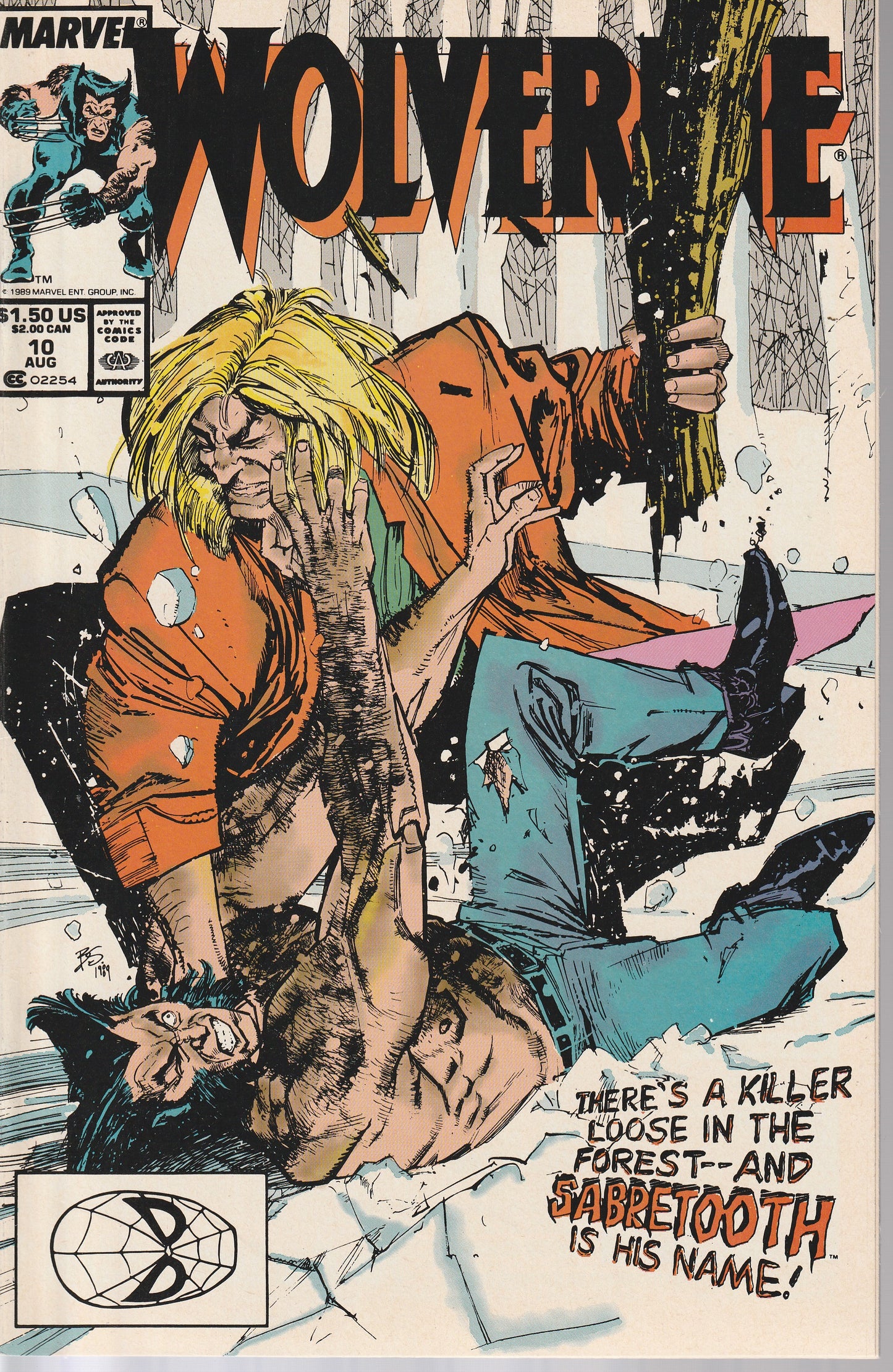 WOLVERINE #10 (FIRST SILVER FOX) NM+